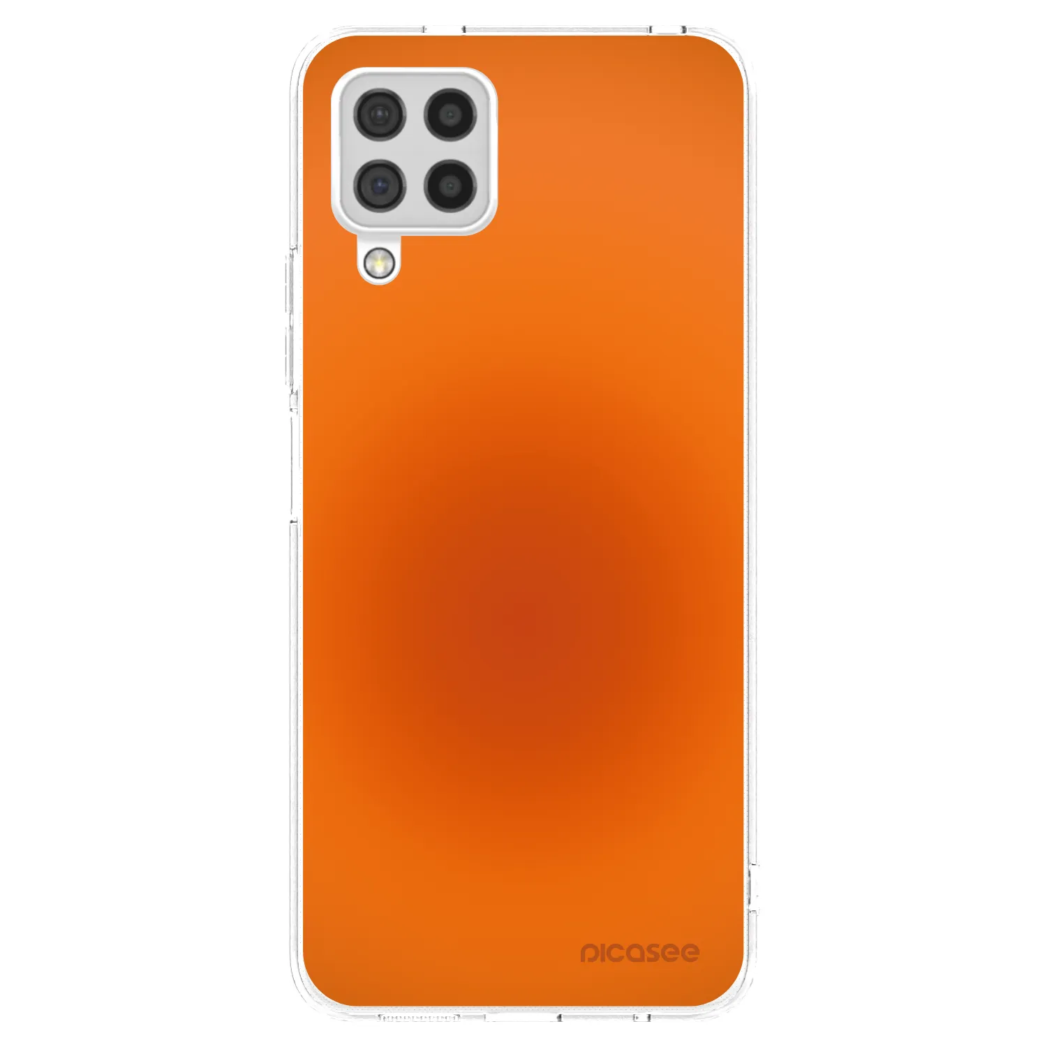 Picasee Samsung Galaxy A22 A225F 4G Hülle - Transparentes Silikon - Heat Core