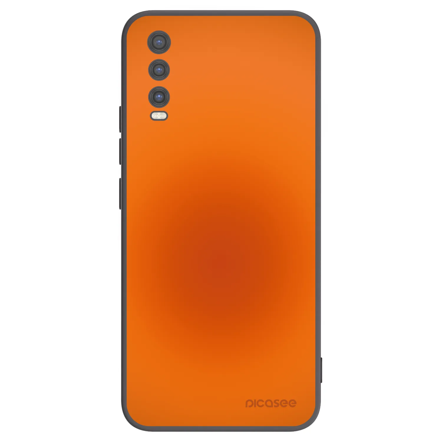 Picasee Vivo Y20s Hülle - Schwarzes Silikon - Heat Core