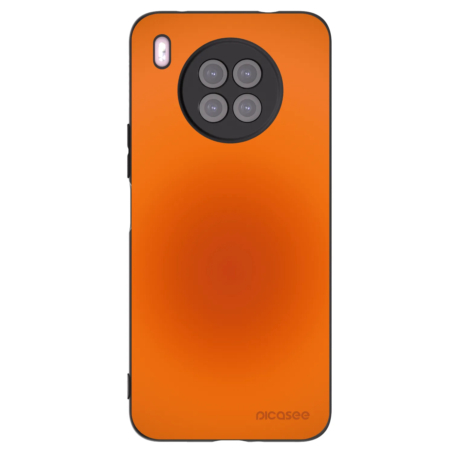 Picasee Huawei Nova 8i Hülle - Schwarzes Silikon - Heat Core