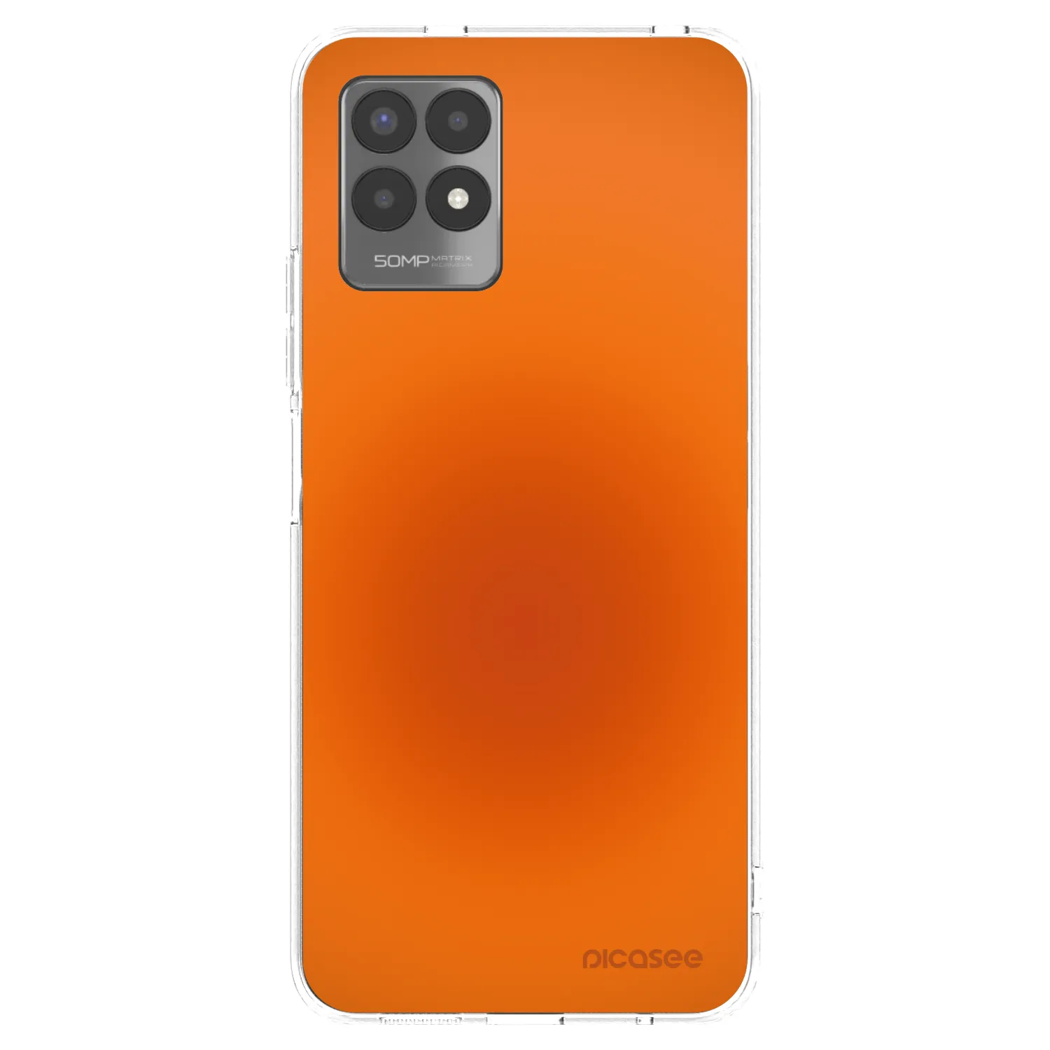 Picasee Realme 8i Hülle - Transparentes Silikon - Heat Core