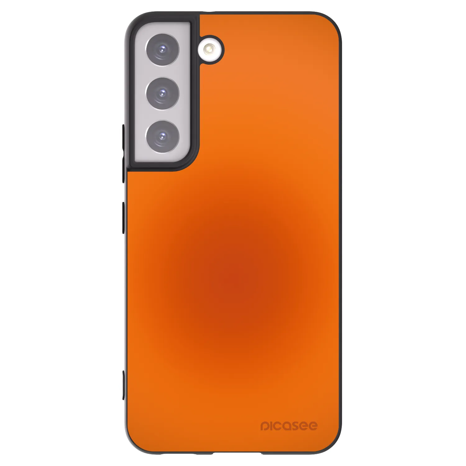 Picasee Samsung Galaxy S22 5G Hülle - Schwarzes Silikon - Heat Core