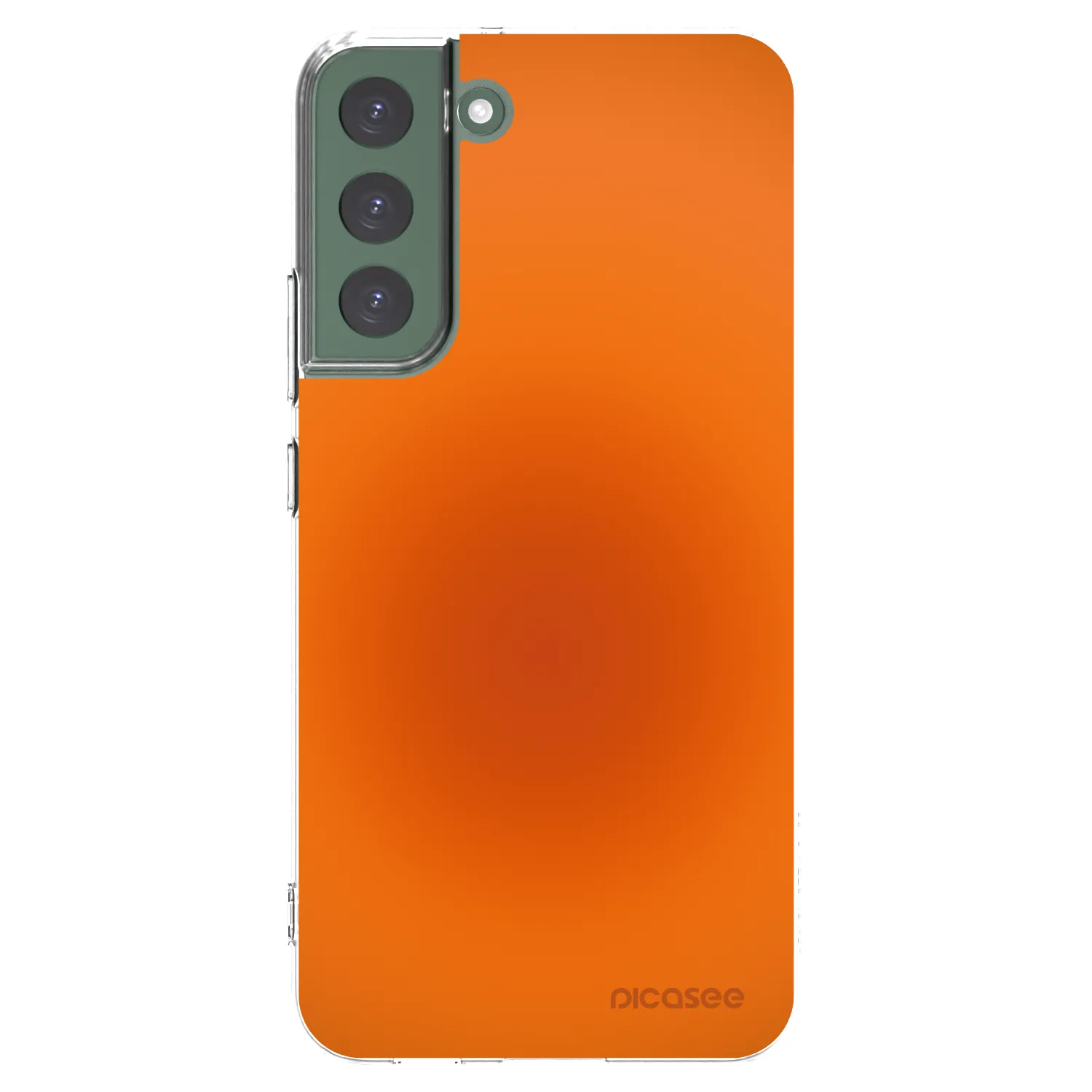 Picasee Samsung Galaxy S22+ 5G Hülle - Transparentes Silikon - Heat Core