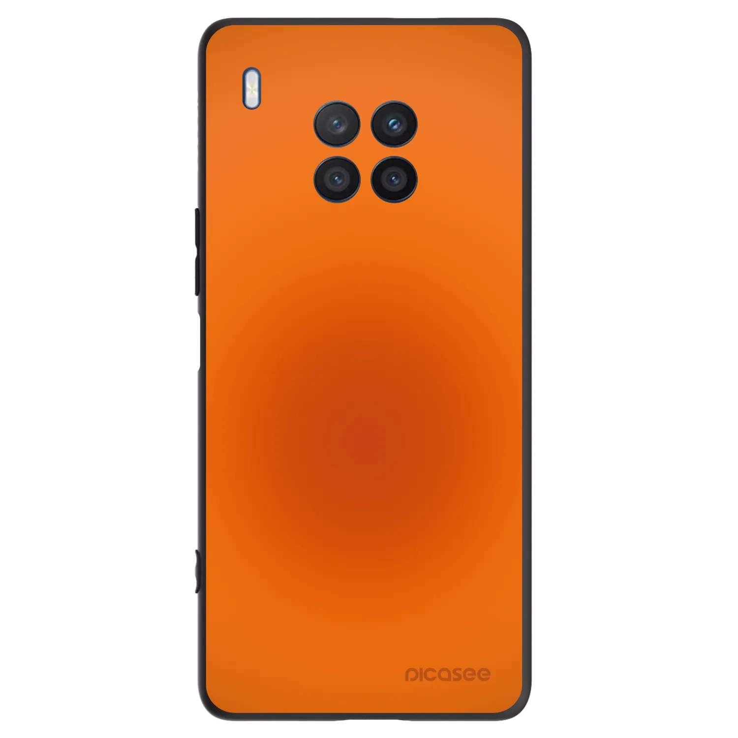 Picasee Honor 50 Lite Hülle - Schwarzes Silikon - Heat Core