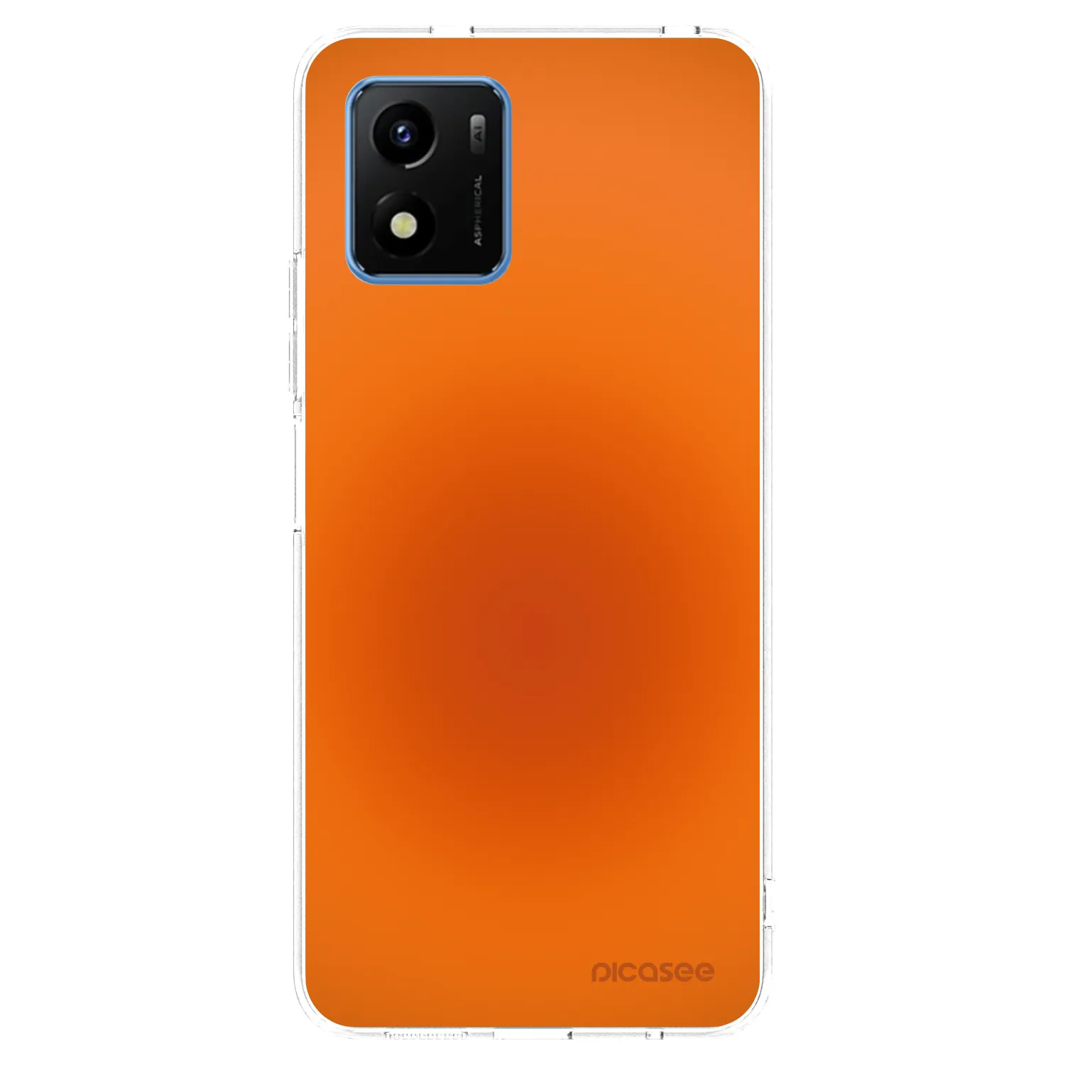 Picasee Vivo Y01 Hülle - Transparentes Silikon - Heat Core