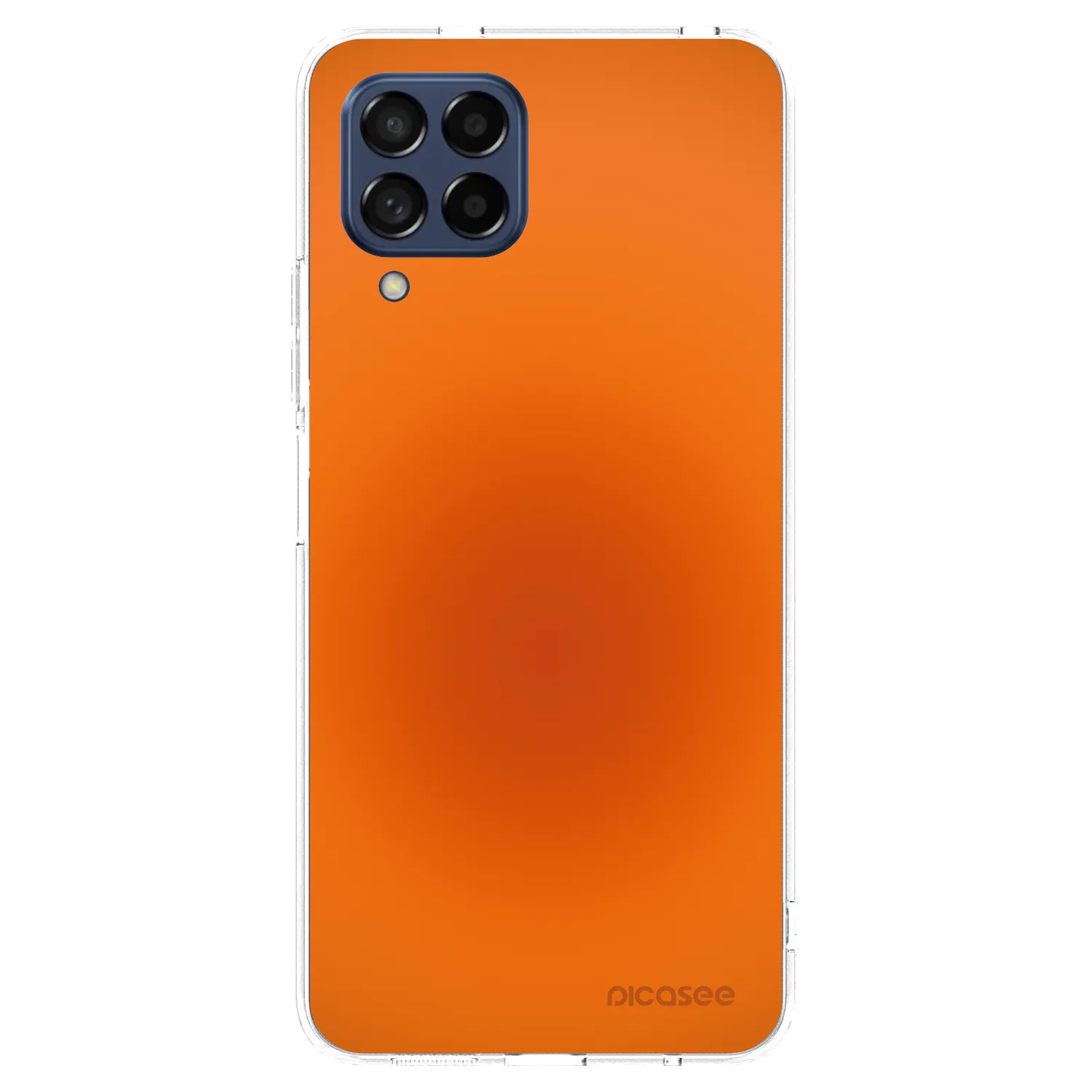 Picasee Samsung Galaxy M53 5G Hülle - Transparentes Silikon - Heat Core