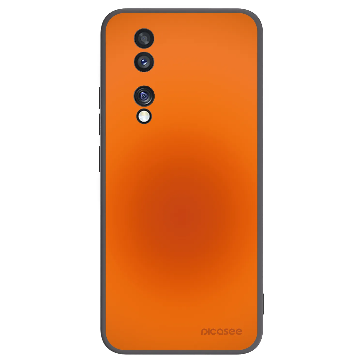 Picasee Honor 70 Hülle - Schwarzes Silikon - Heat Core