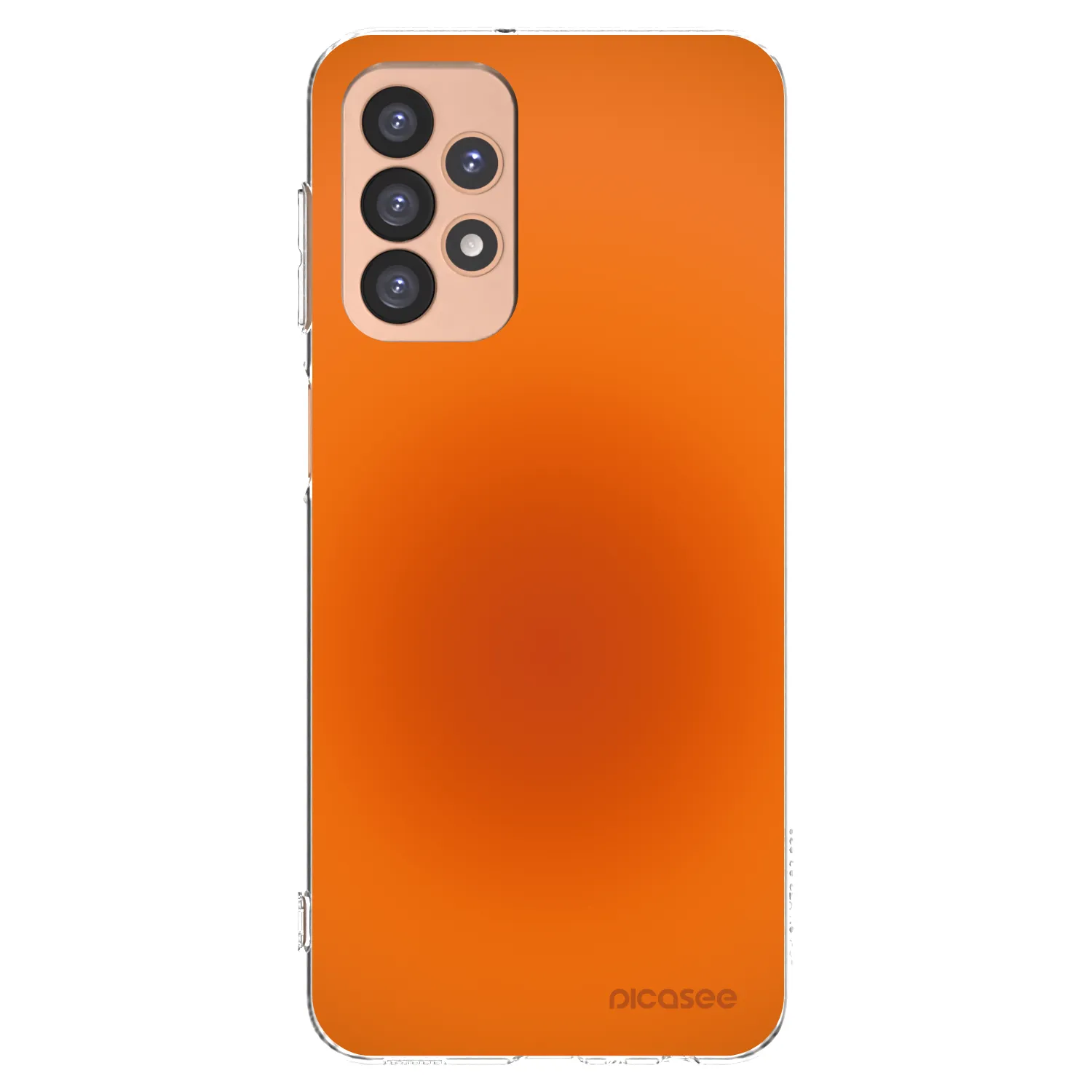 Picasee Samsung Galaxy A23 A236B 5G Hülle - Transparentes Silikon - Heat Core