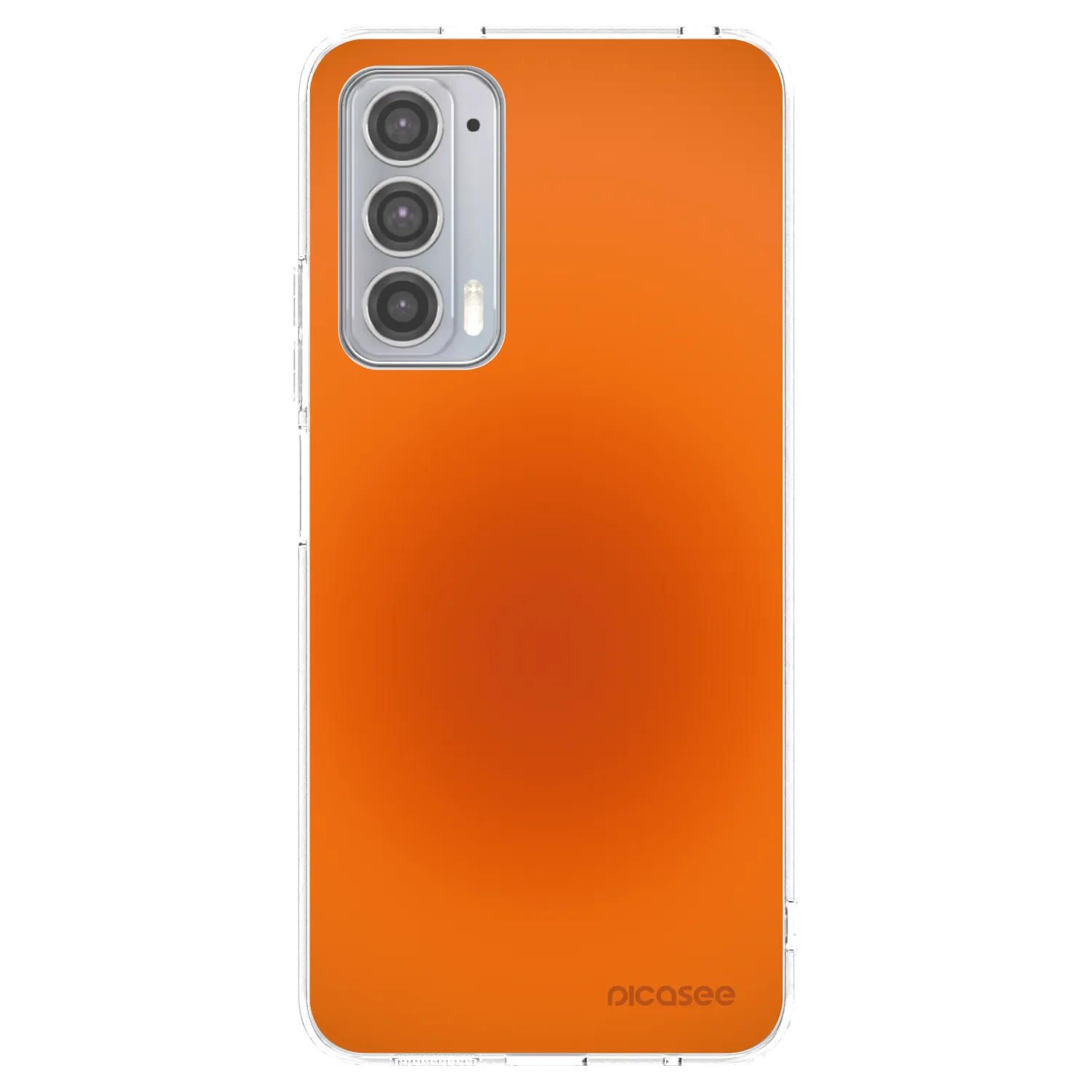 Picasee Motorola Edge 20 Hülle - Transparentes Silikon - Heat Core