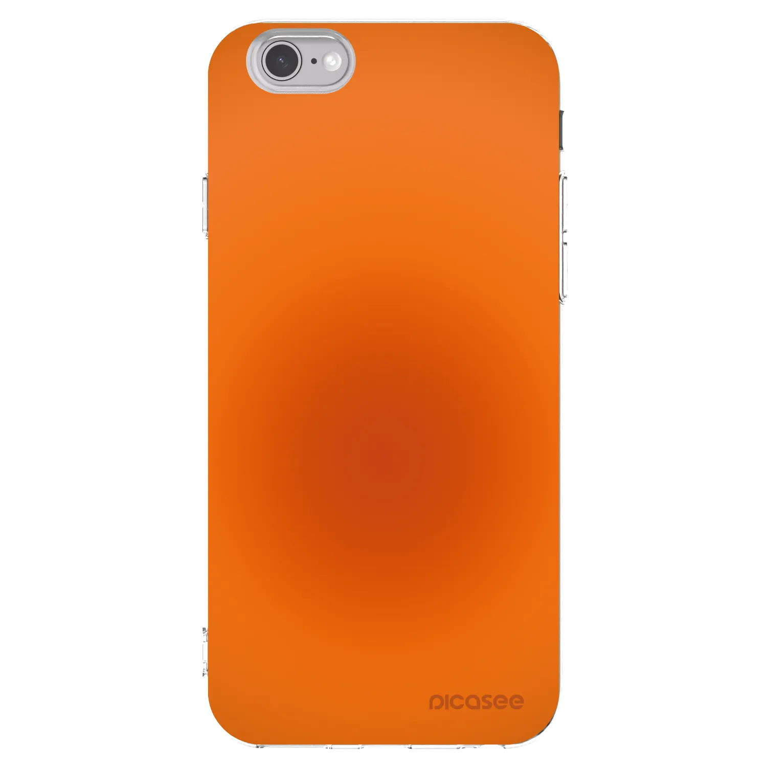 Picasee Apple iPhone 6/6S Hülle - Transparentes Silikon - Heat Core