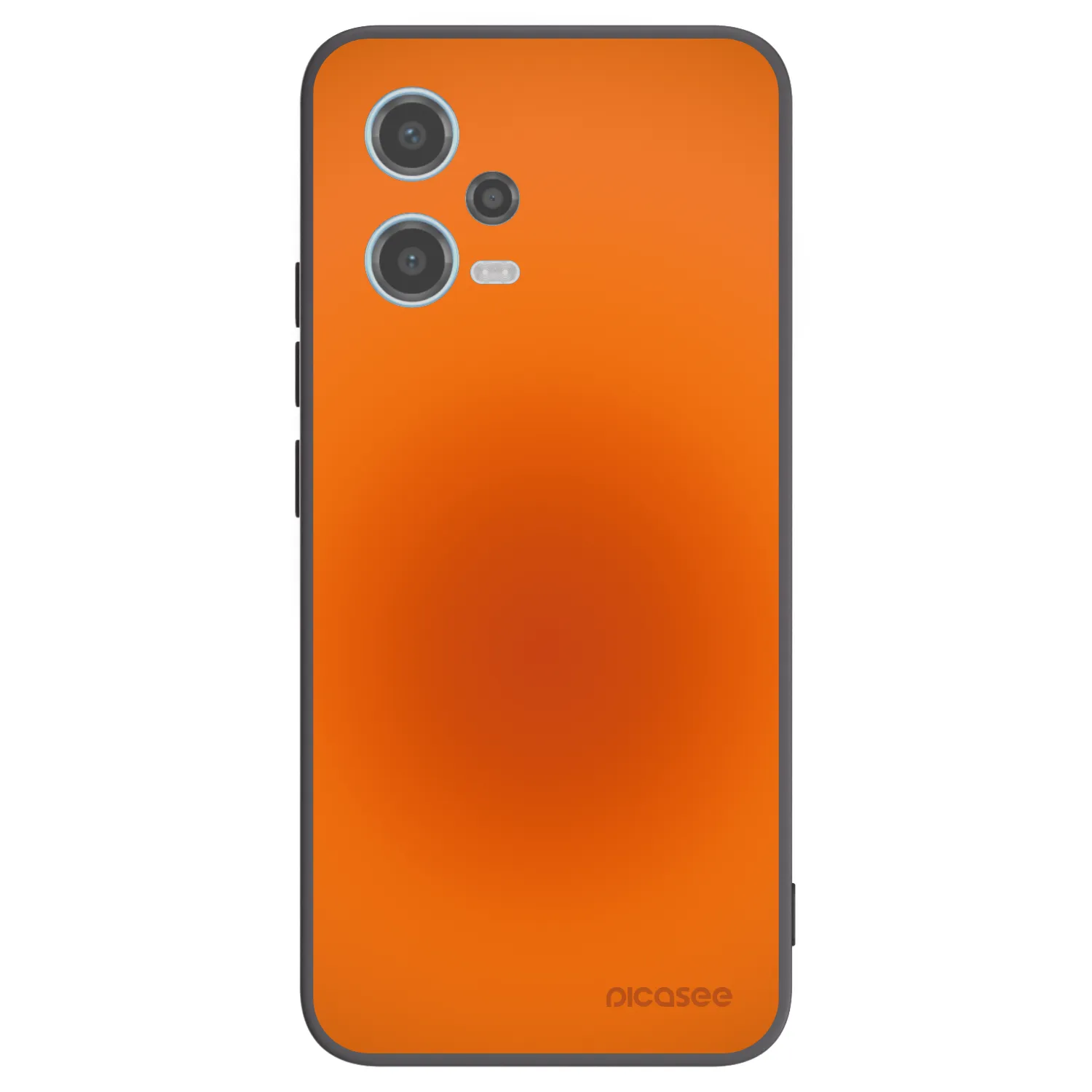 Picasee Xiaomi Redmi Note 12 5G Hülle - Schwarzes Silikon - Heat Core