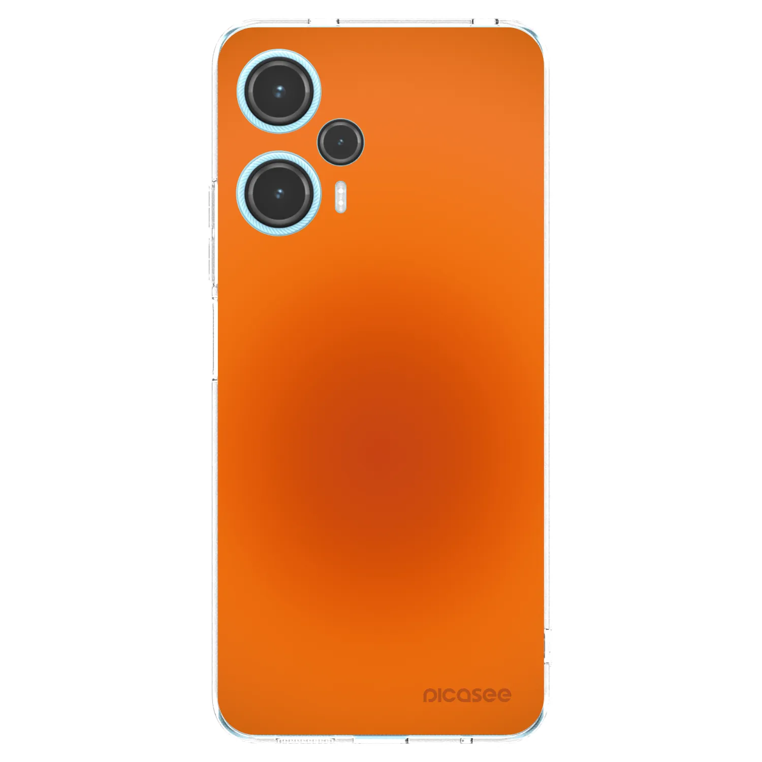 Picasee Xiaomi Poco F5 Hülle - Transparentes Silikon - Heat Core
