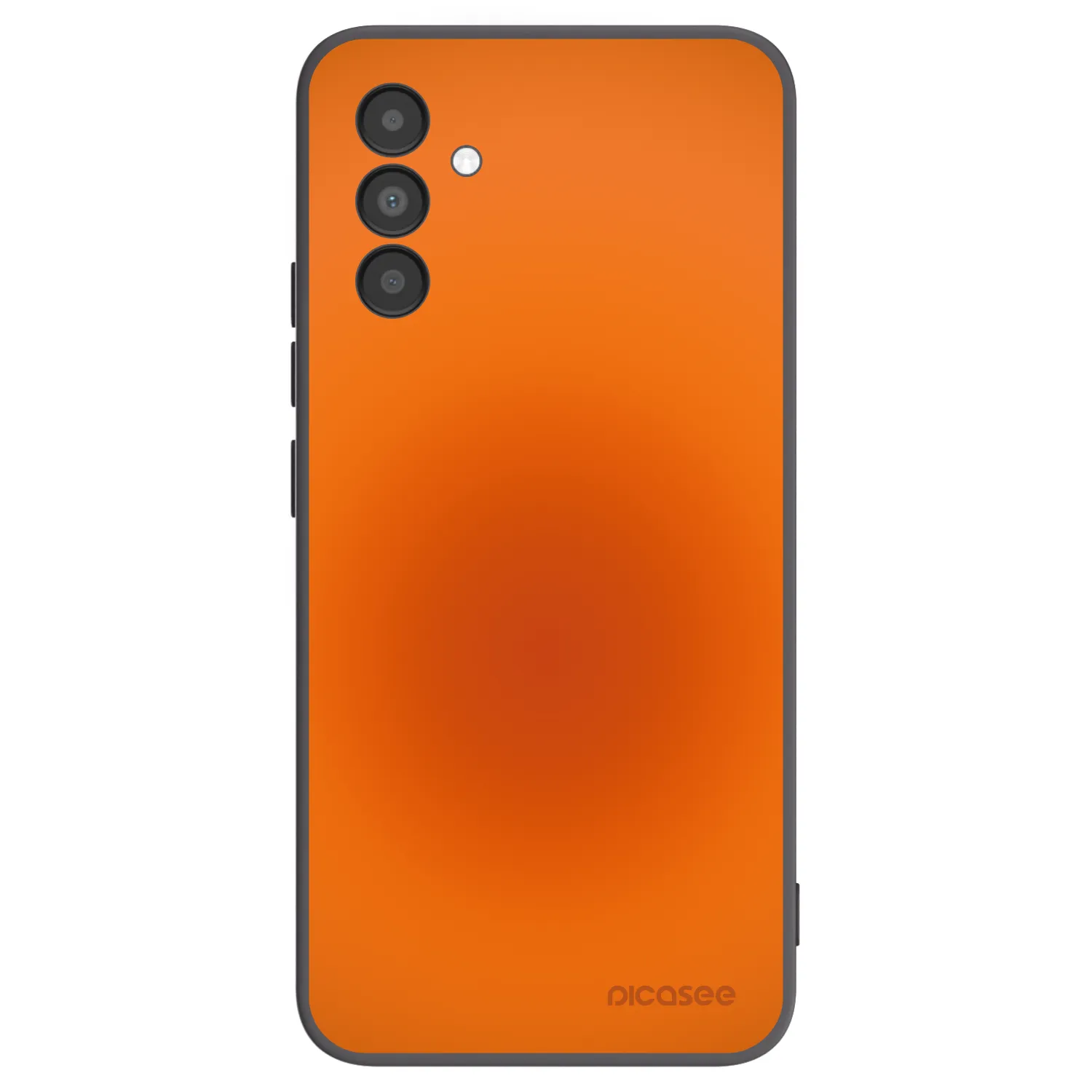 Picasee Samsung Galaxy A04s A047F Hülle - Schwarzes Silikon - Heat Core
