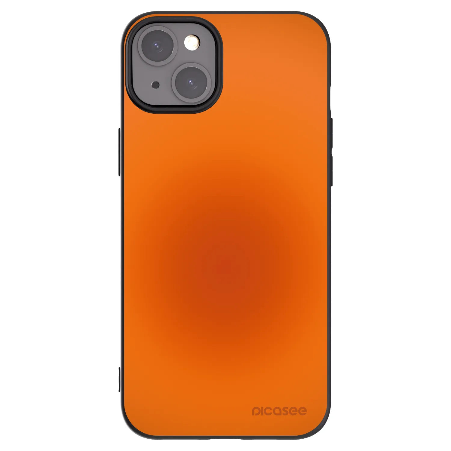 Picasee Apple iPhone 15 Plus Hülle - Schwarzes Silikon - Heat Core