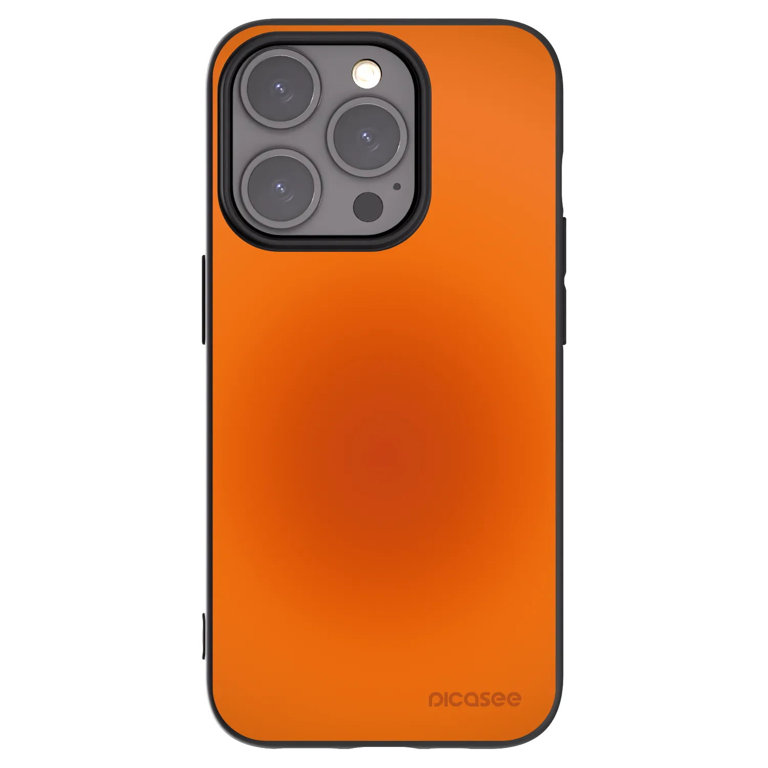 Picasee Apple iPhone 15 Pro Hülle - Schwarzes Silikon - Heat Core