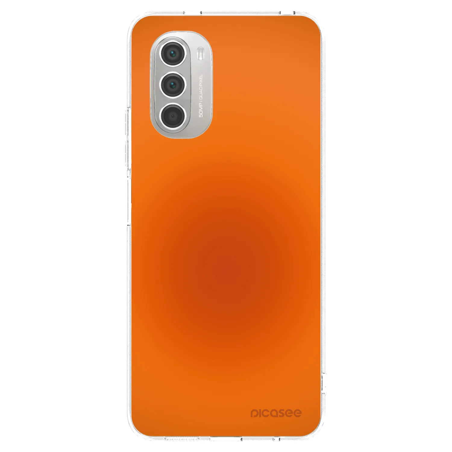Picasee Motorola Moto G51 Hülle - Transparentes Silikon - Heat Core