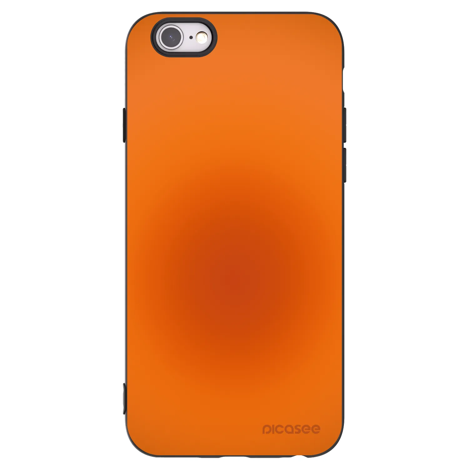 Picasee Apple iPhone 6/6S Hülle - Schwarzes Silikon - Heat Core