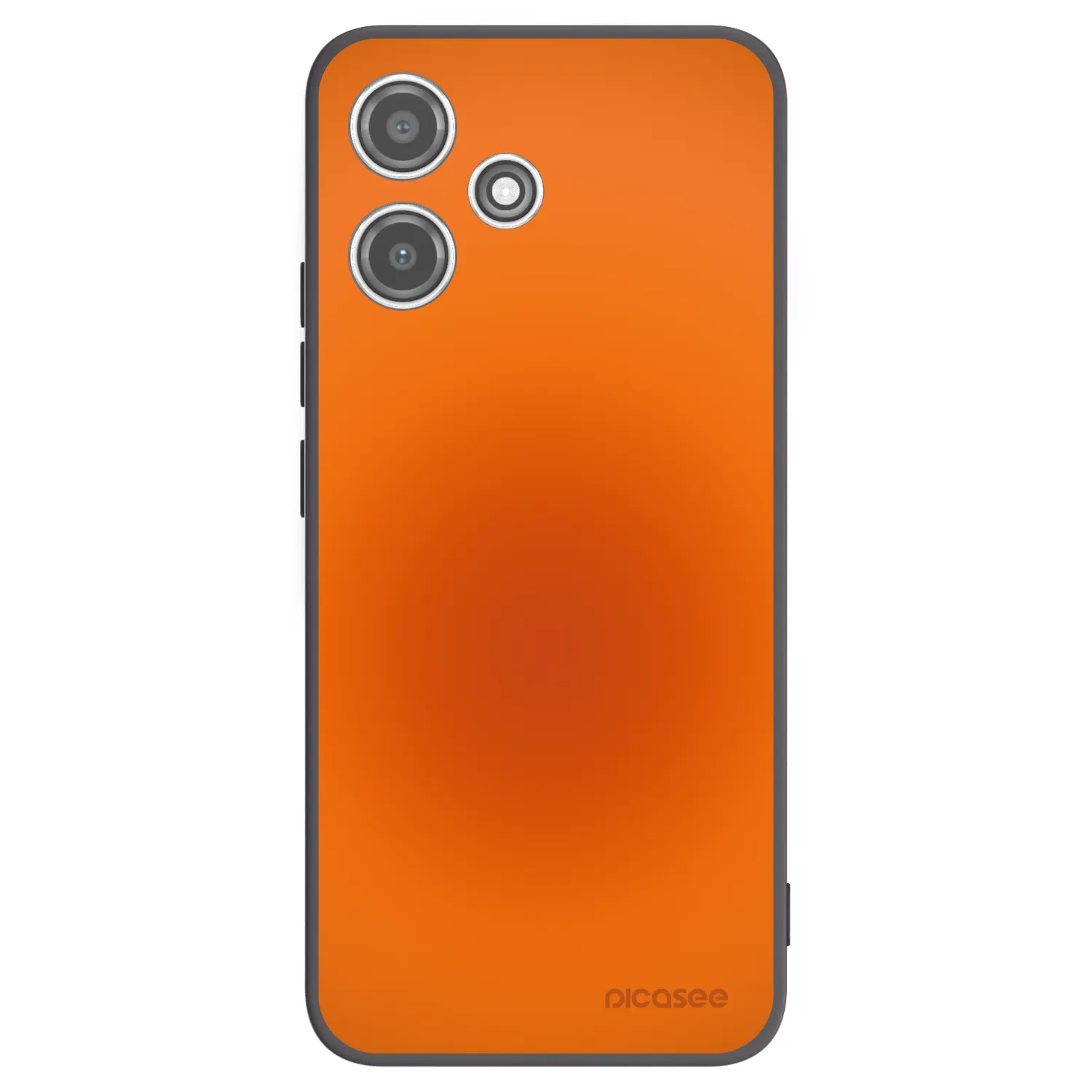 Picasee Xiaomi Redmi 12 5G Hülle - Schwarzes Silikon - Heat Core