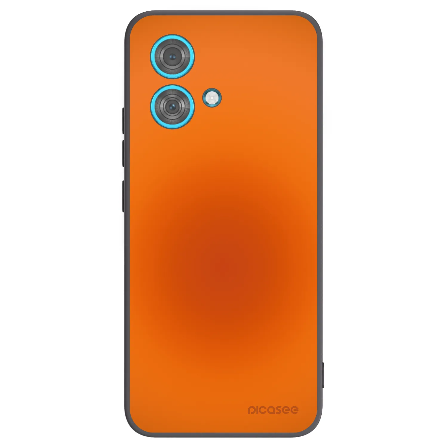 Picasee Motorola Edge 40 Neo Hülle - Schwarzes Silikon - Heat Core