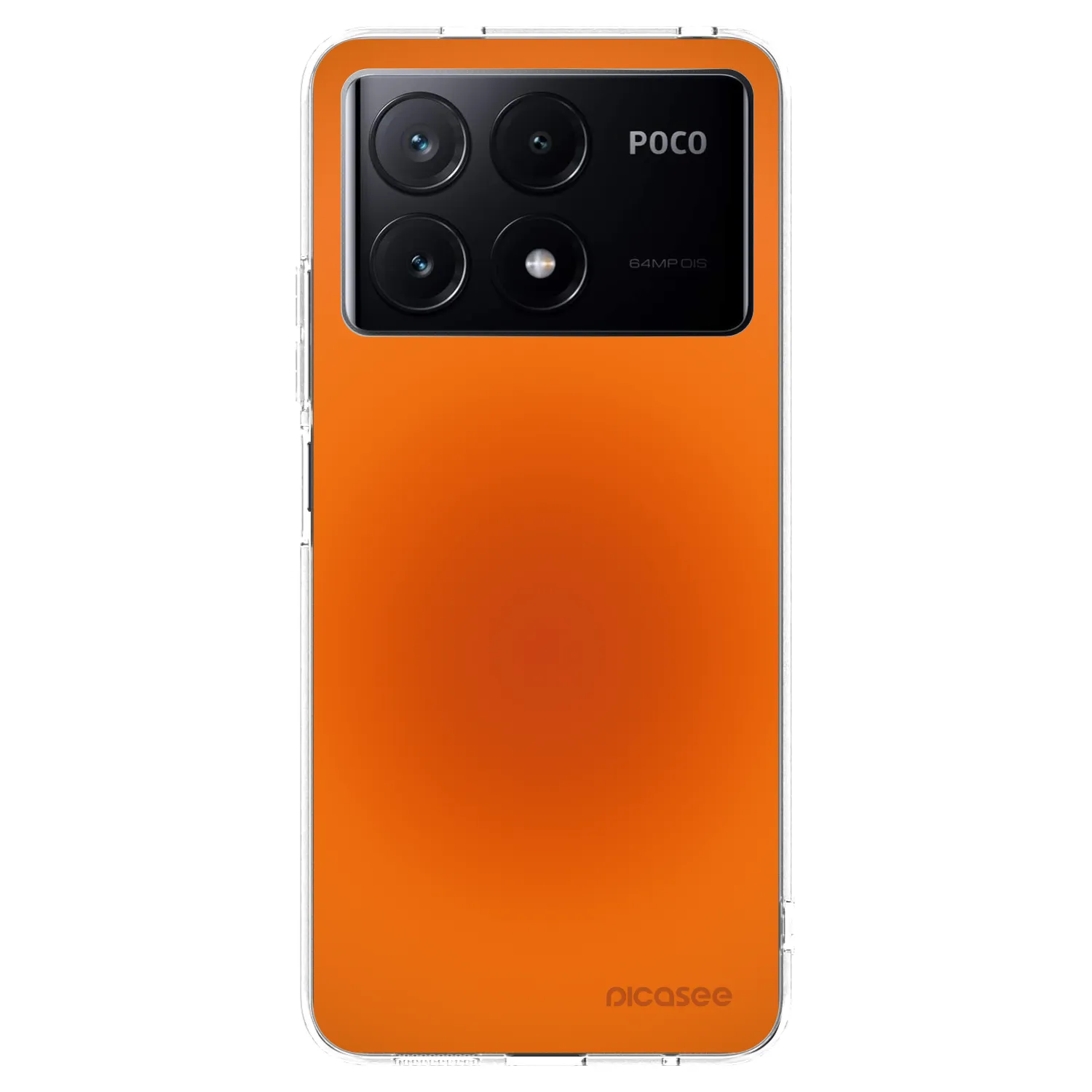 Picasee Xiaomi Poco X6 Pro Hülle - Transparentes Silikon - Heat Core