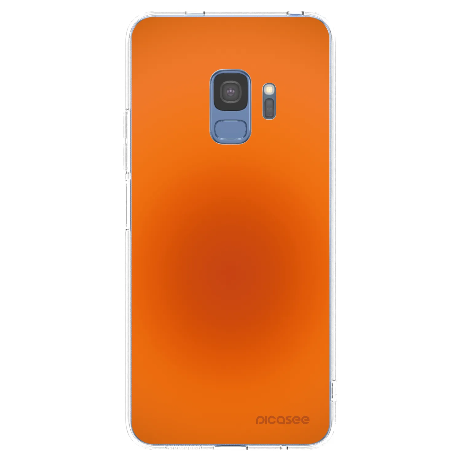 Picasee Samsung Galaxy S9 G960F Hülle - Transparentes Silikon - Heat Core