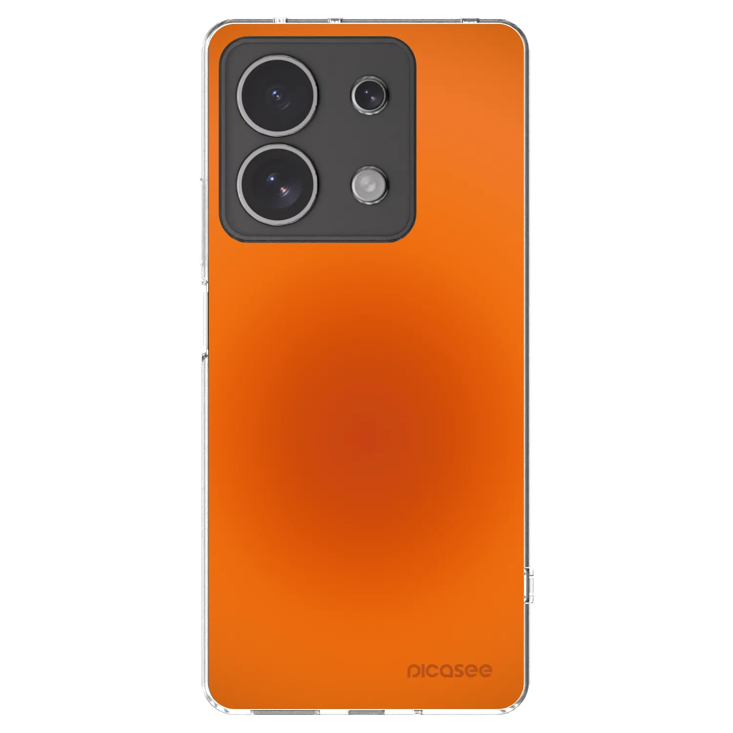 Picasee Xiaomi Redmi Note 13 4G Hülle - Transparentes Silikon - Heat Core
