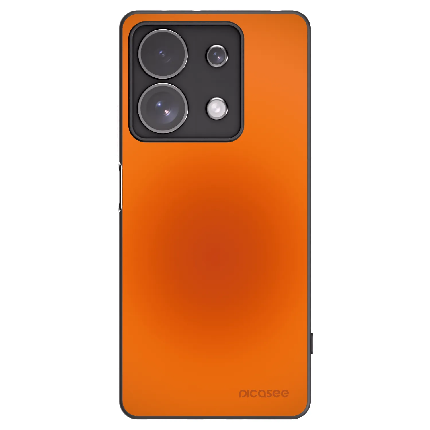 Picasee Xiaomi Redmi Note 13 Pro 4G Hülle - Schwarzes Silikon - Heat Core