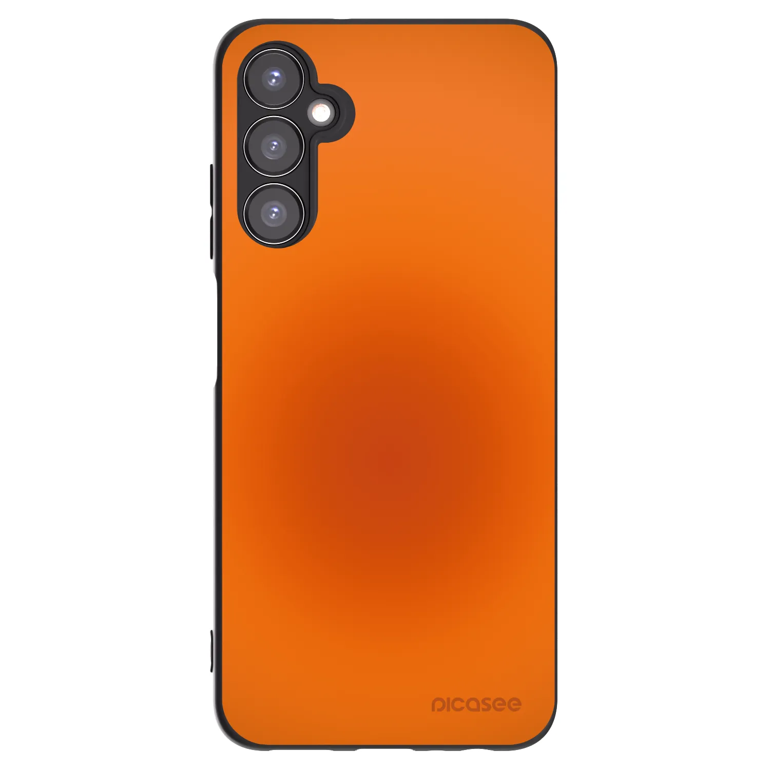 Picasee Samsung Galaxy A05s A057G Hülle - Schwarzes Silikon - Heat Core