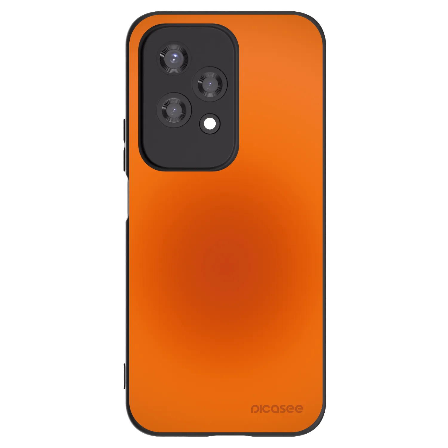 Picasee Honor 200 Lite Hülle - Schwarzes Silikon - Heat Core