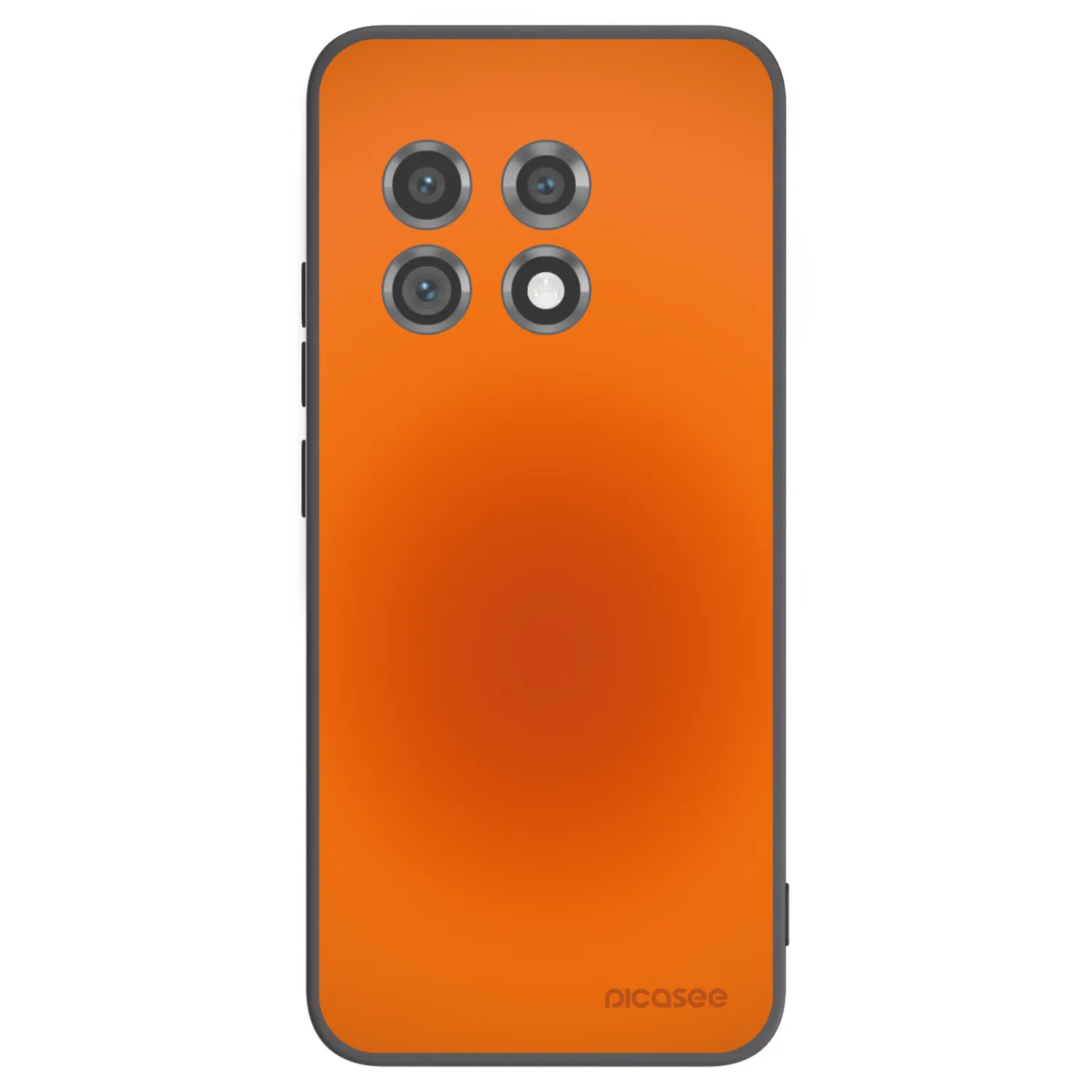 Picasee OnePlus 11 5G Hülle - Schwarzes Silikon - Heat Core