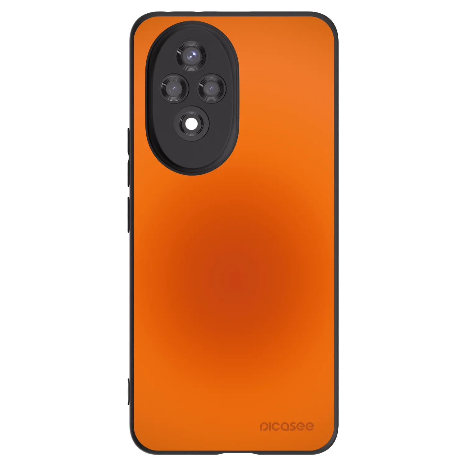 Picasee Honor 200 Pro 5G Hülle - Schwarzes Silikon - Heat Core