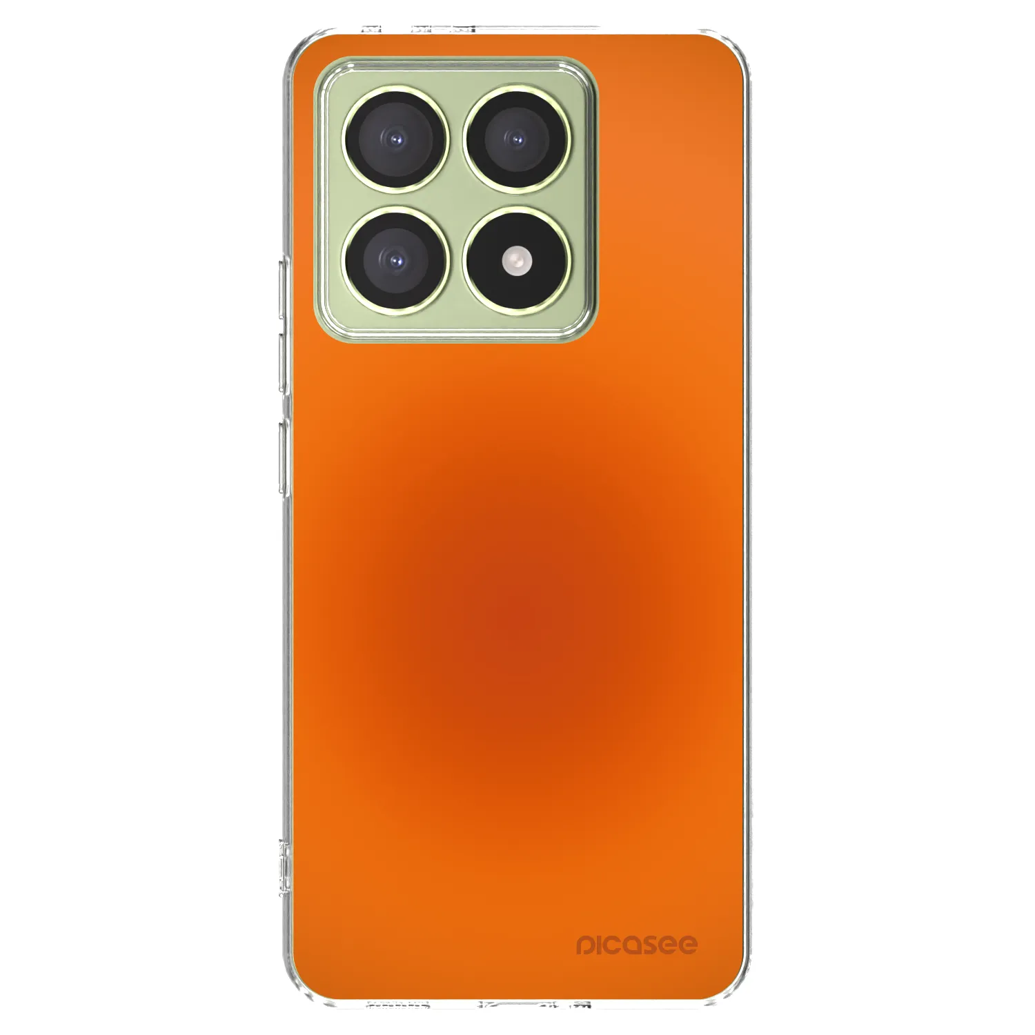 Picasee Xiaomi 14T Hülle - Transparentes Silikon - Heat Core