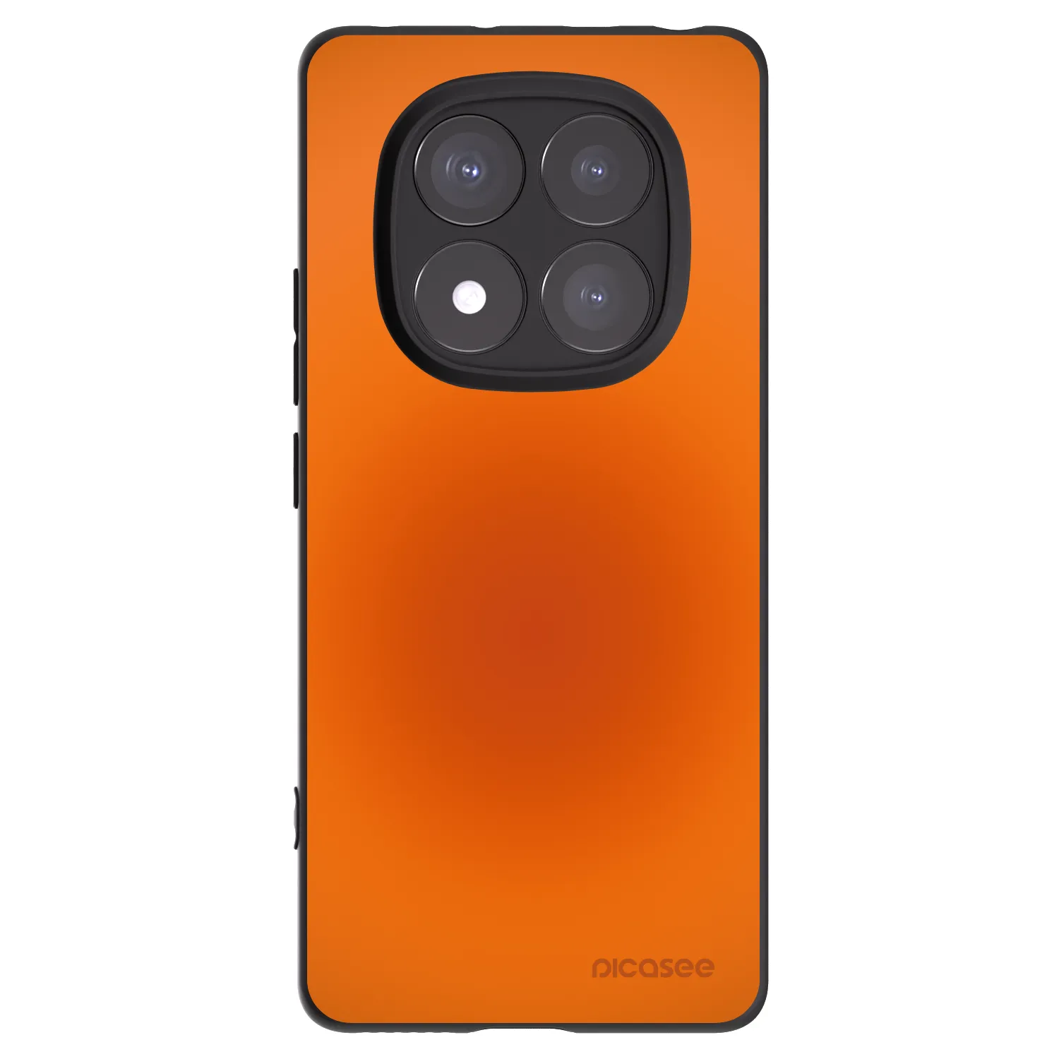 Picasee Xiaomi Redmi Note 14 Pro+ 5G Hülle - Schwarzes Silikon - Heat Core