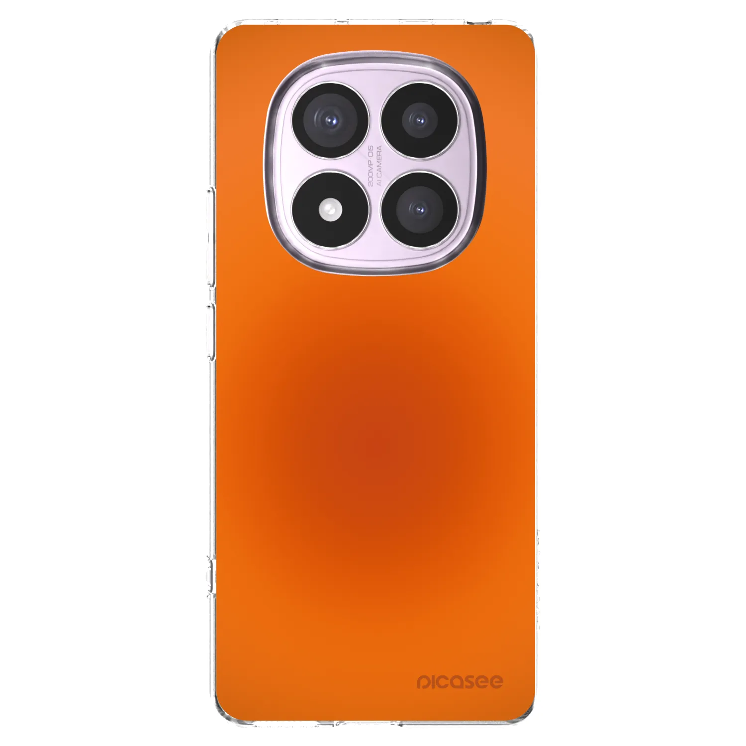 Picasee Xiaomi Redmi Note 14 Pro 5G Hülle - Transparentes Silikon - Heat Core