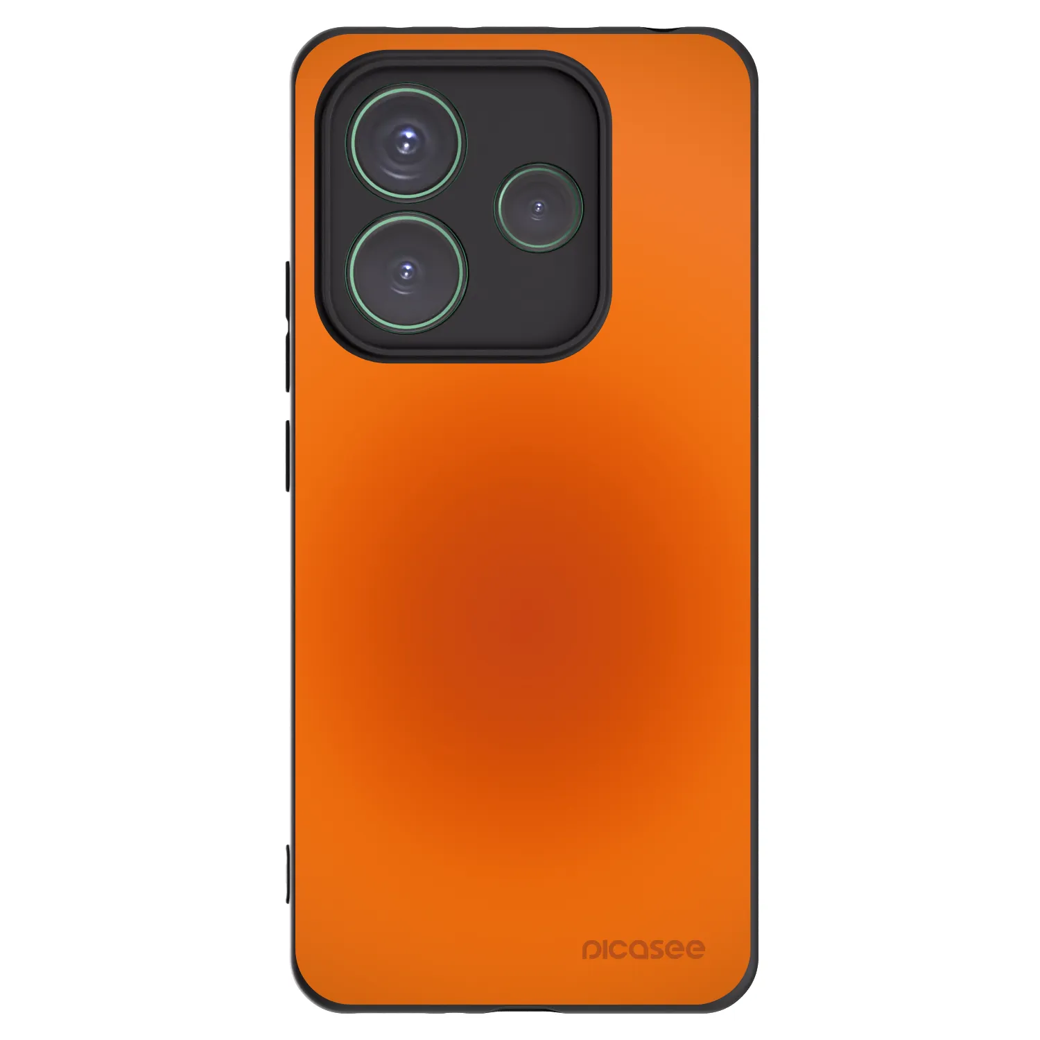 Picasee Xiaomi Redmi Note 14 5G Hülle - Schwarzes Silikon - Heat Core