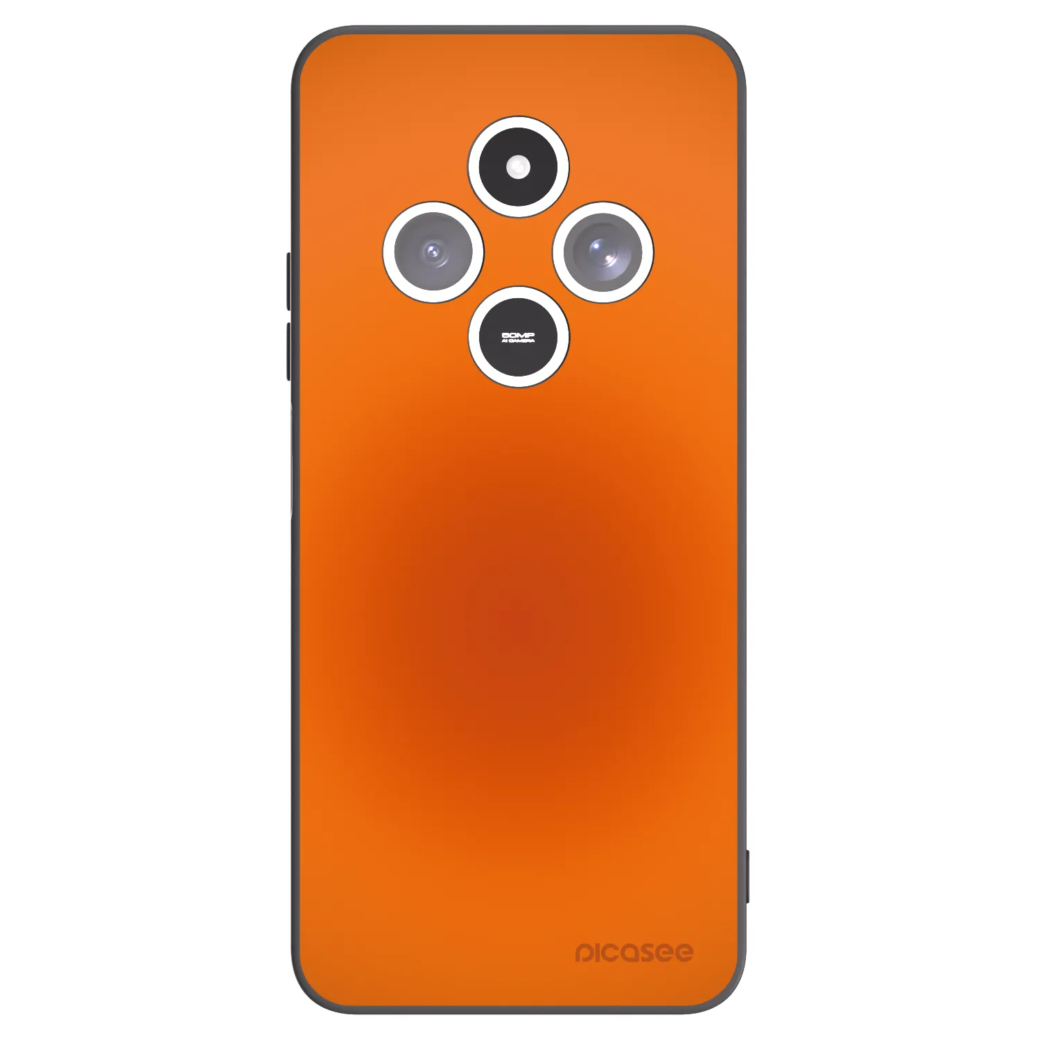 Picasee Xiaomi Redmi 14C Hülle - Schwarzes Silikon - Heat Core