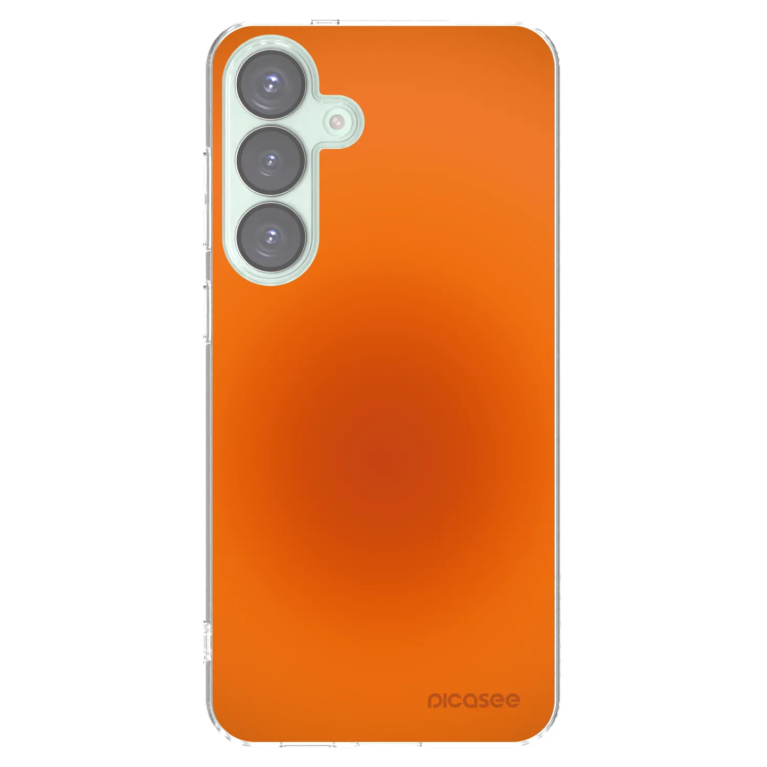 Picasee Samsung Galaxy S25+ 5G Hülle - Transparentes Silikon - Heat Core