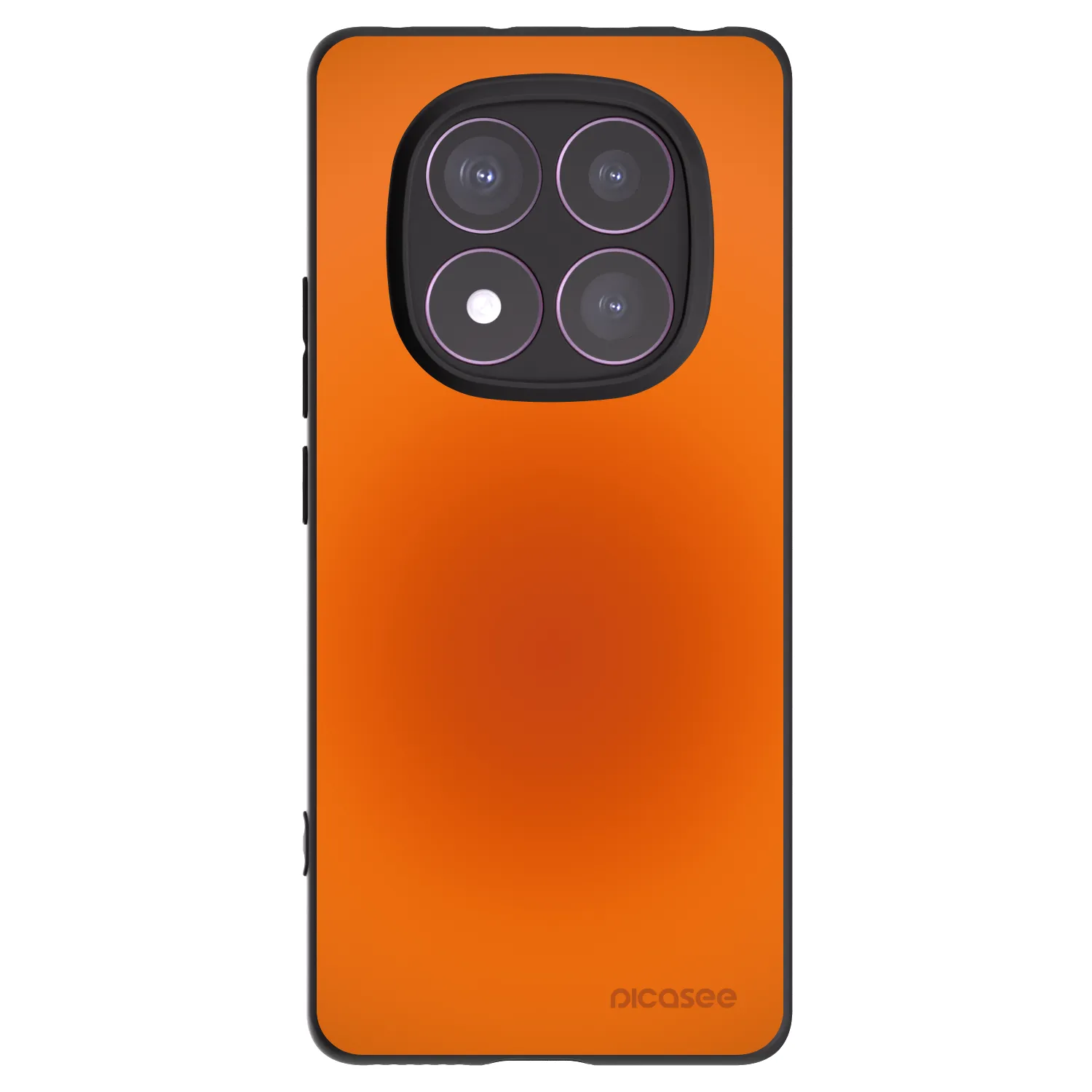 Picasee Xiaomi Redmi Note 14 Pro 4G Hülle - Schwarzes Silikon - Heat Core