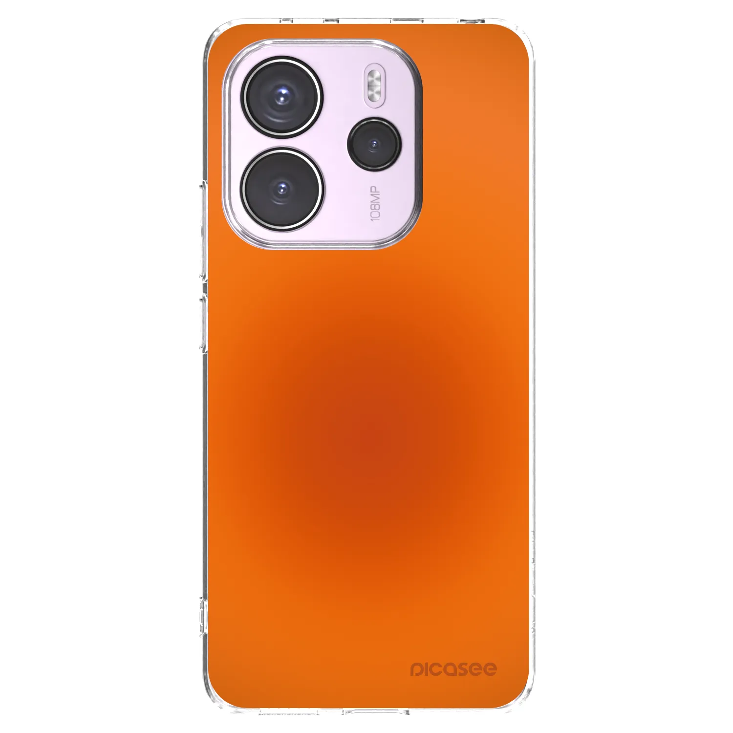 Picasee Xiaomi Redmi Note 14 4G Hülle - Transparentes Silikon - Heat Core
