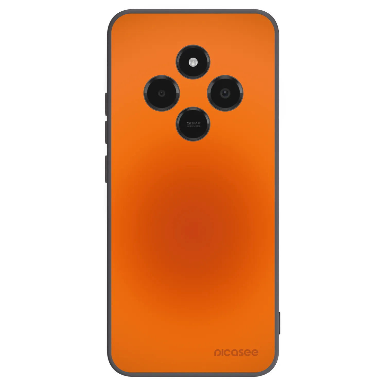 Picasee Xiaomi Poco C75 Hülle - Schwarzes Silikon - Heat Core