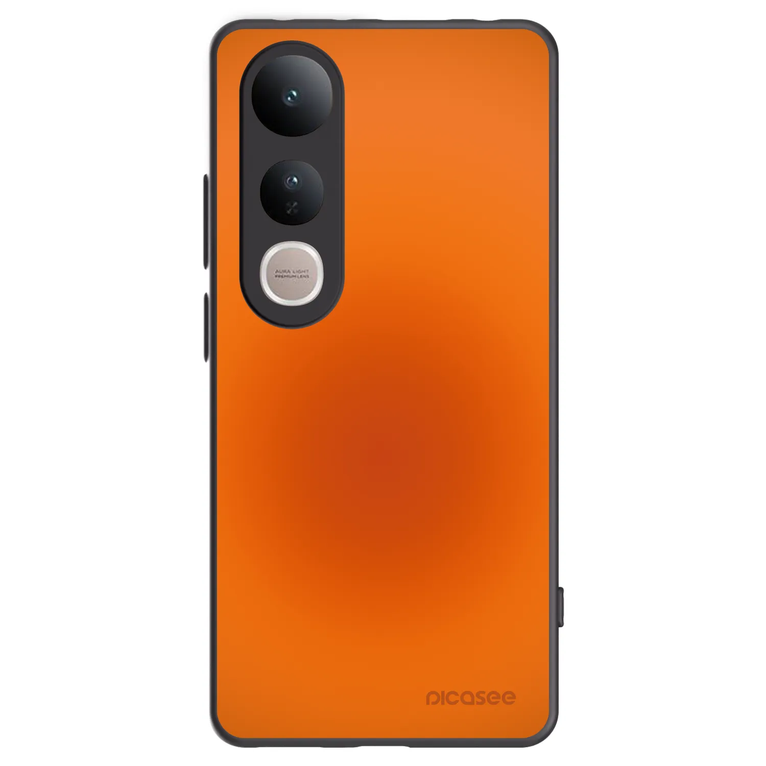 Picasee Vivo V50 Lite 5G Hülle - Schwarzes Silikon - Heat Core