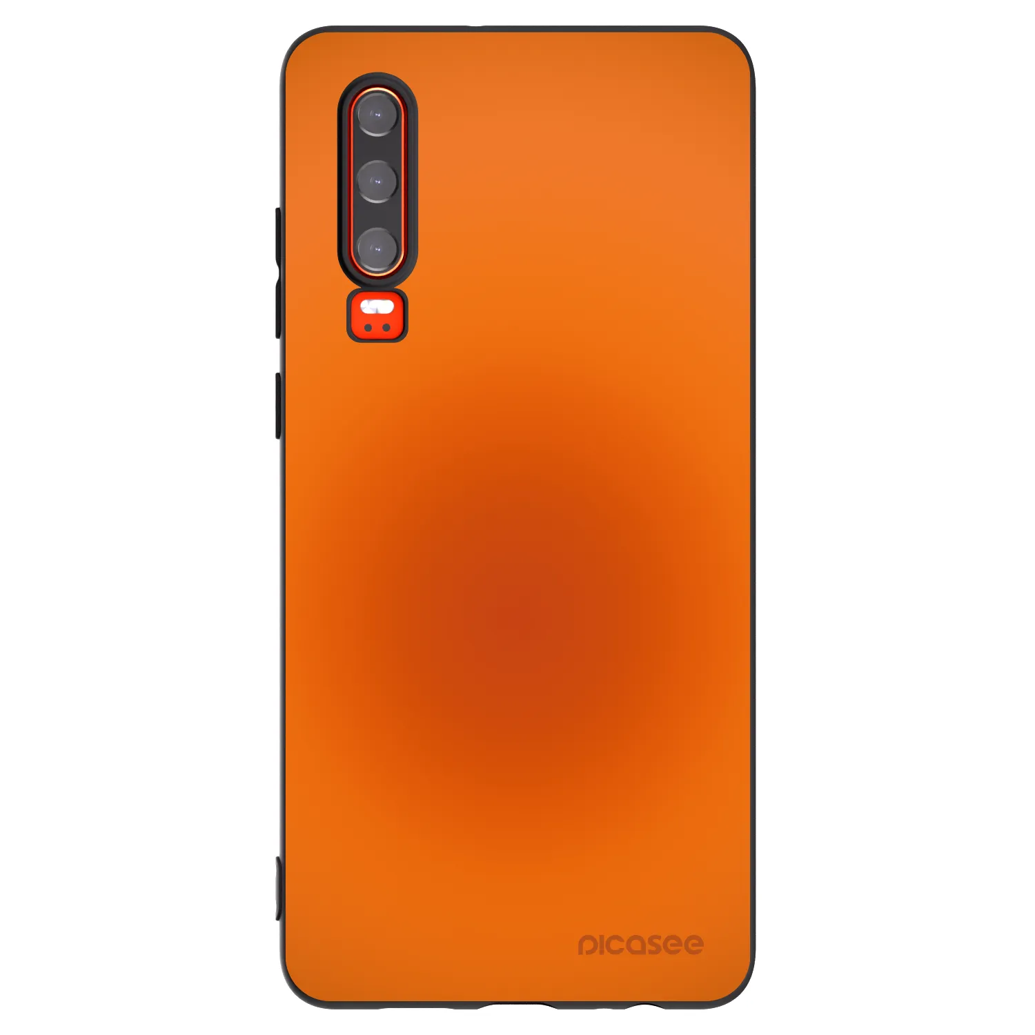 Picasee Huawei P30 Hülle - Schwarzes Silikon - Heat Core