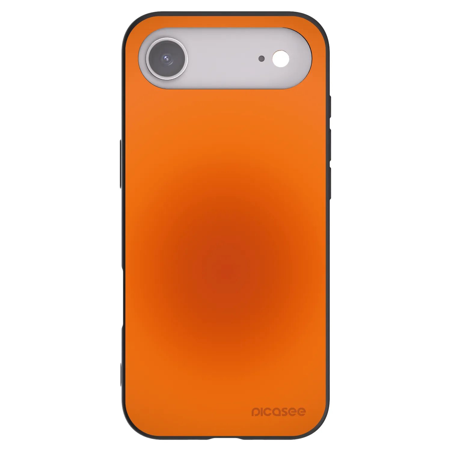 Picasee Apple iPhone Air Hülle - Schwarzes Silikon - Heat Core