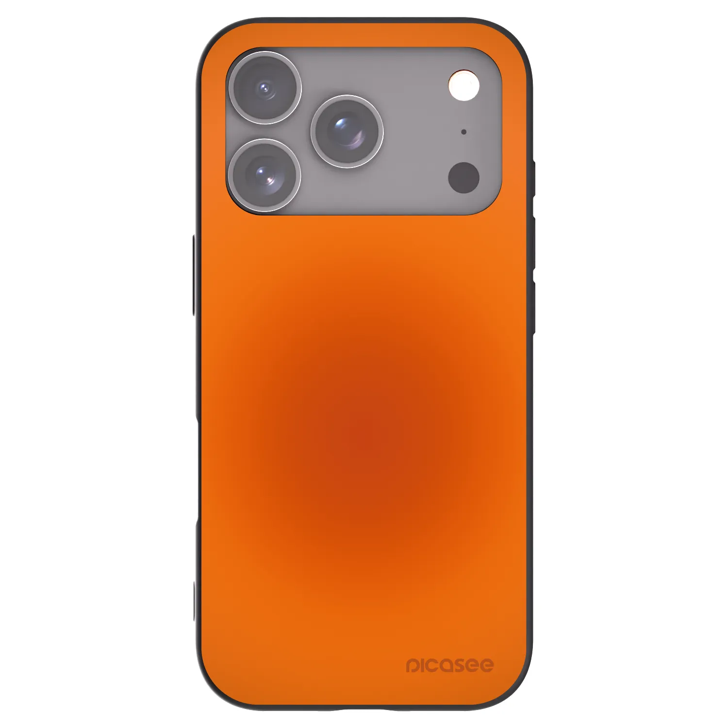 Picasee Apple iPhone 17 Pro Hülle - Schwarzes Silikon - Heat Core