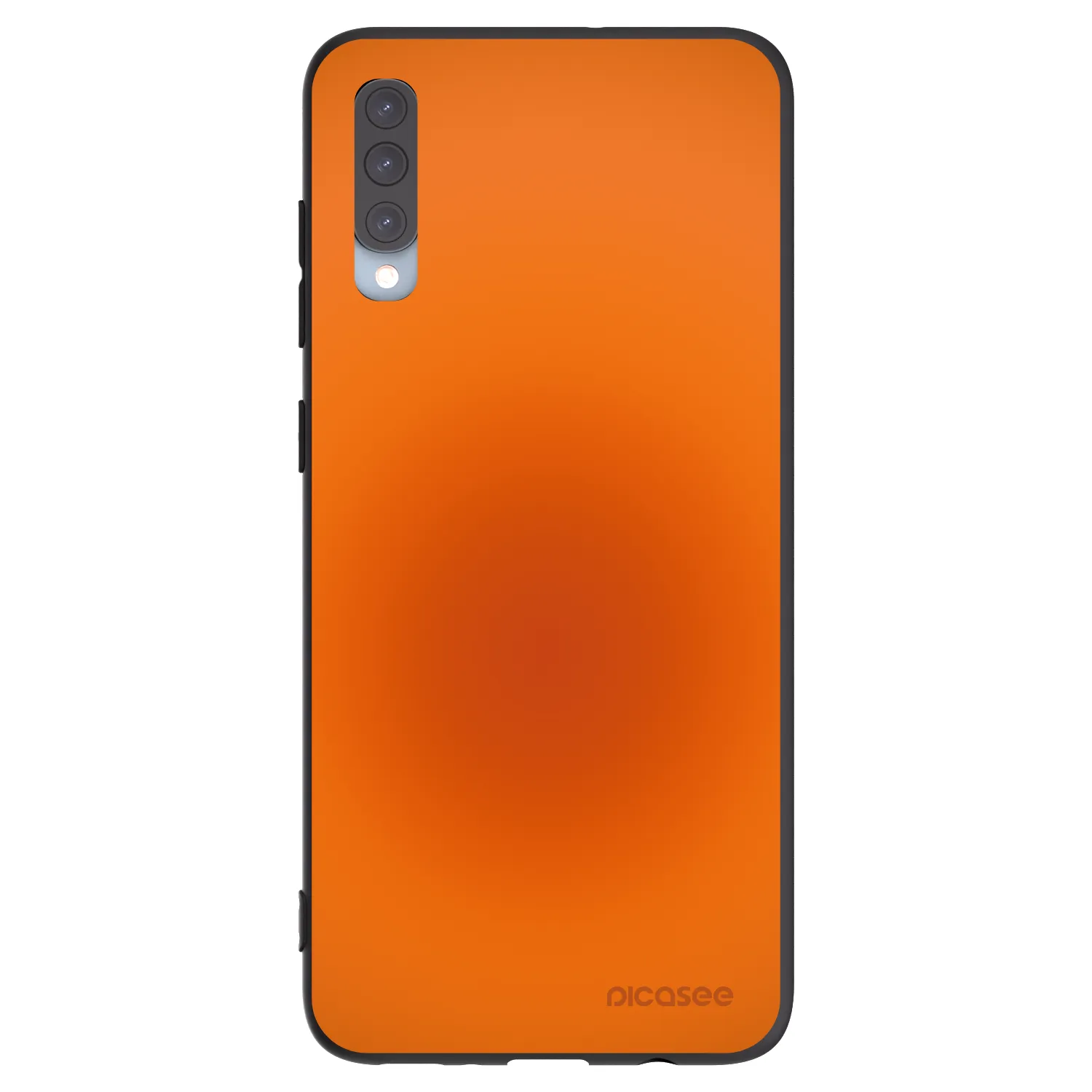 Picasee Samsung Galaxy A70 A705F Hülle - Schwarzes Silikon - Heat Core