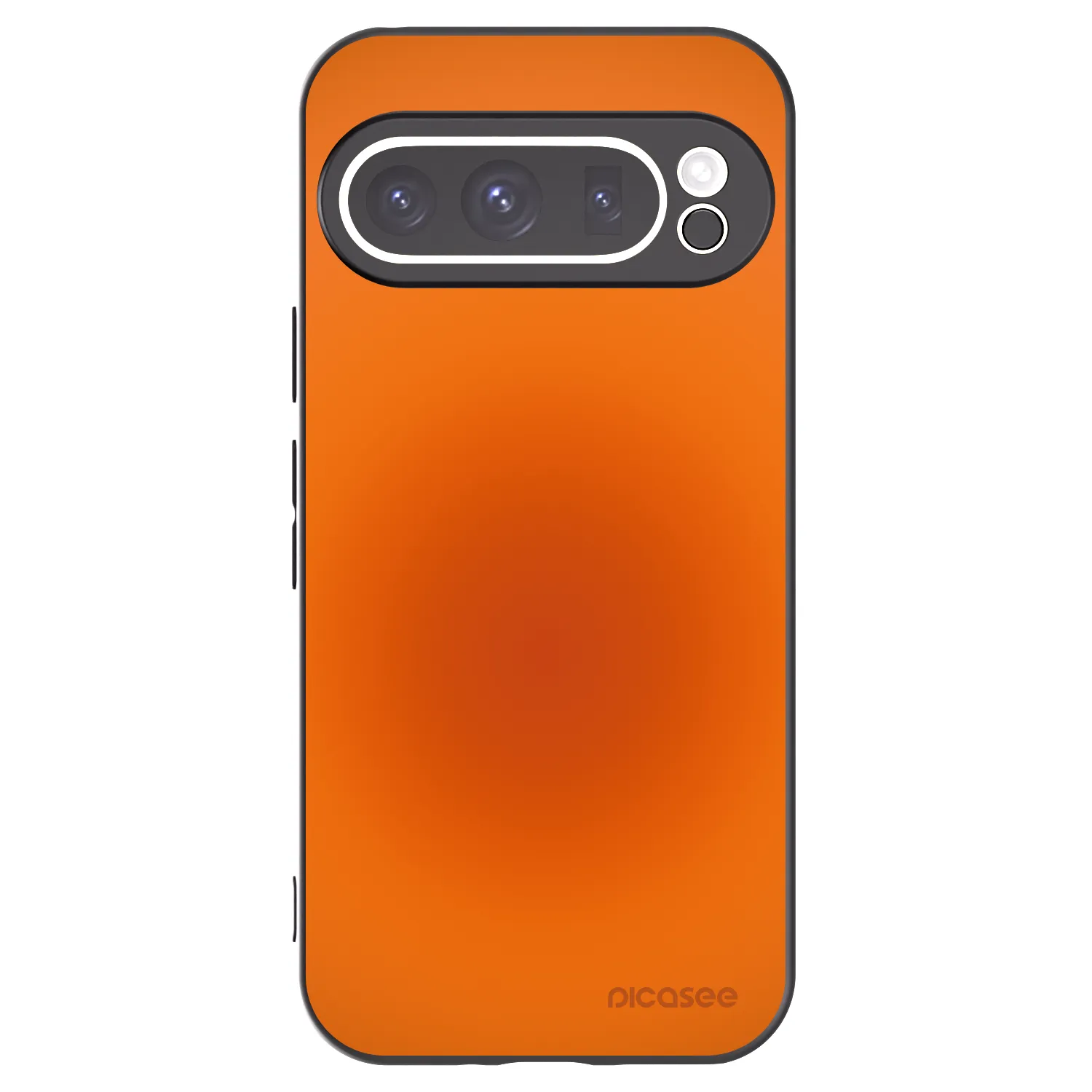 Picasee Google Pixel 9 Pro XL Hülle - Schwarzes Silikon - Heat Core