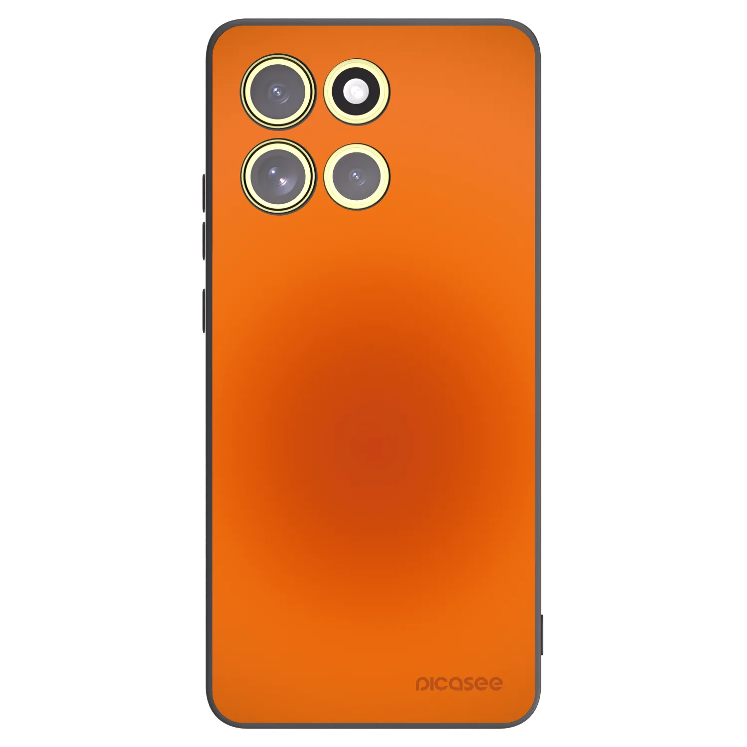 Picasee Motorola Moto G86 5G Hülle - Schwarzes Silikon - Heat Core