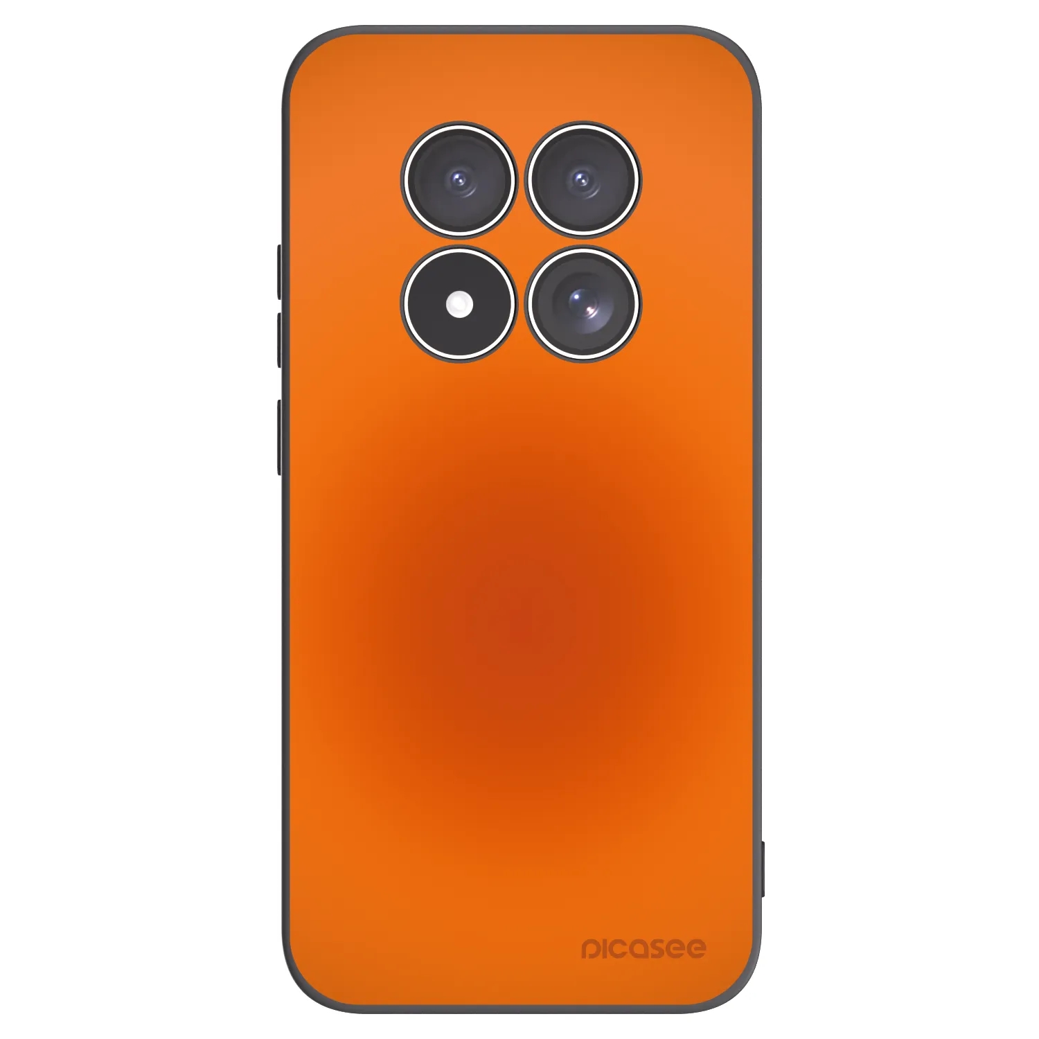 Picasee Xiaomi Redmi Note 15 Pro 4G Hülle - Schwarzes Silikon - Heat Core