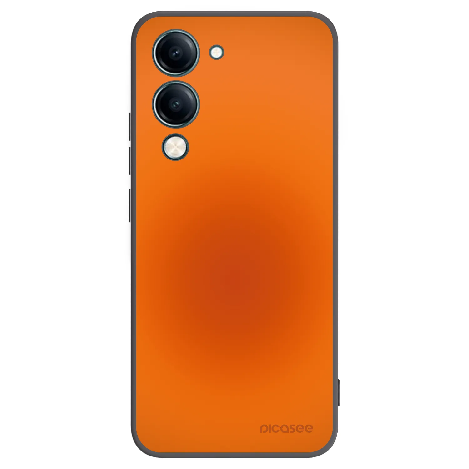 Picasee Vivo Y29s 5G Hülle - Schwarzes Silikon - Heat Core