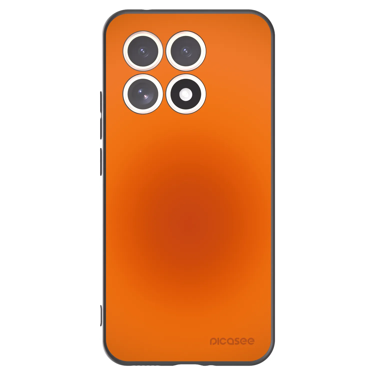 Picasee Xiaomi 15T Hülle - Schwarzes Silikon - Heat Core