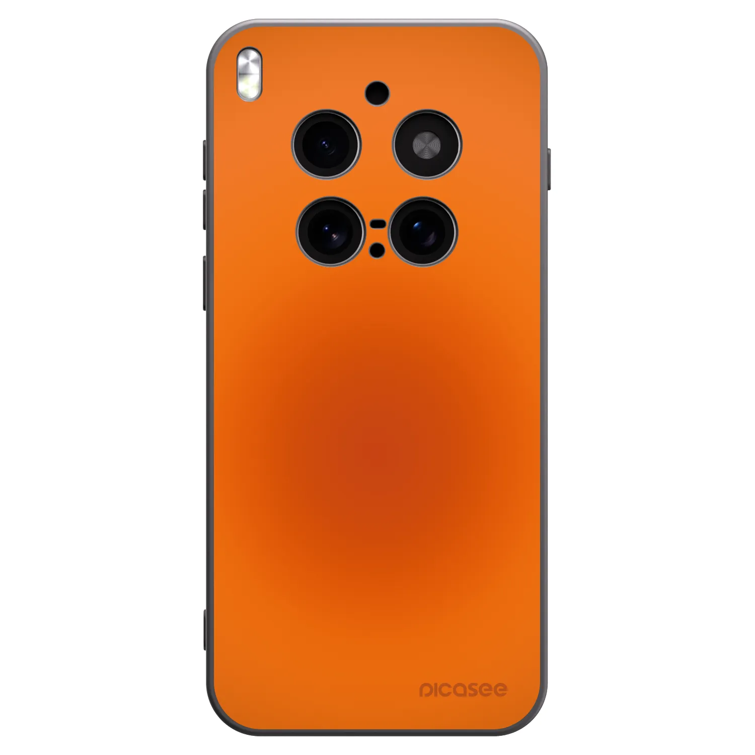 Picasee Vivo X300 Pro Hülle - Schwarzes Silikon - Heat Core
